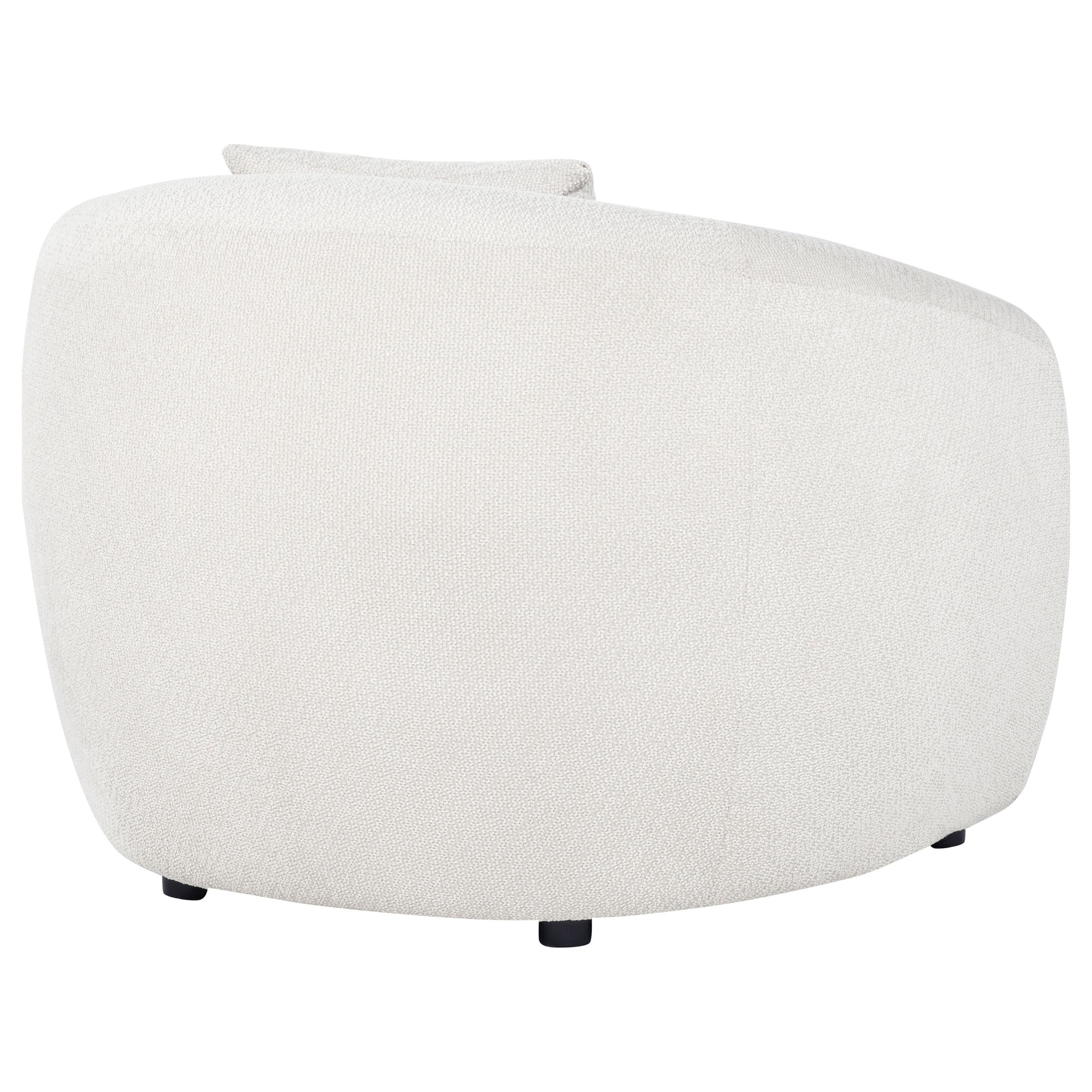  Coaster Furniture Isabella 504973 Fabric Upholstered Accent Chair - Sand IMAGE 2