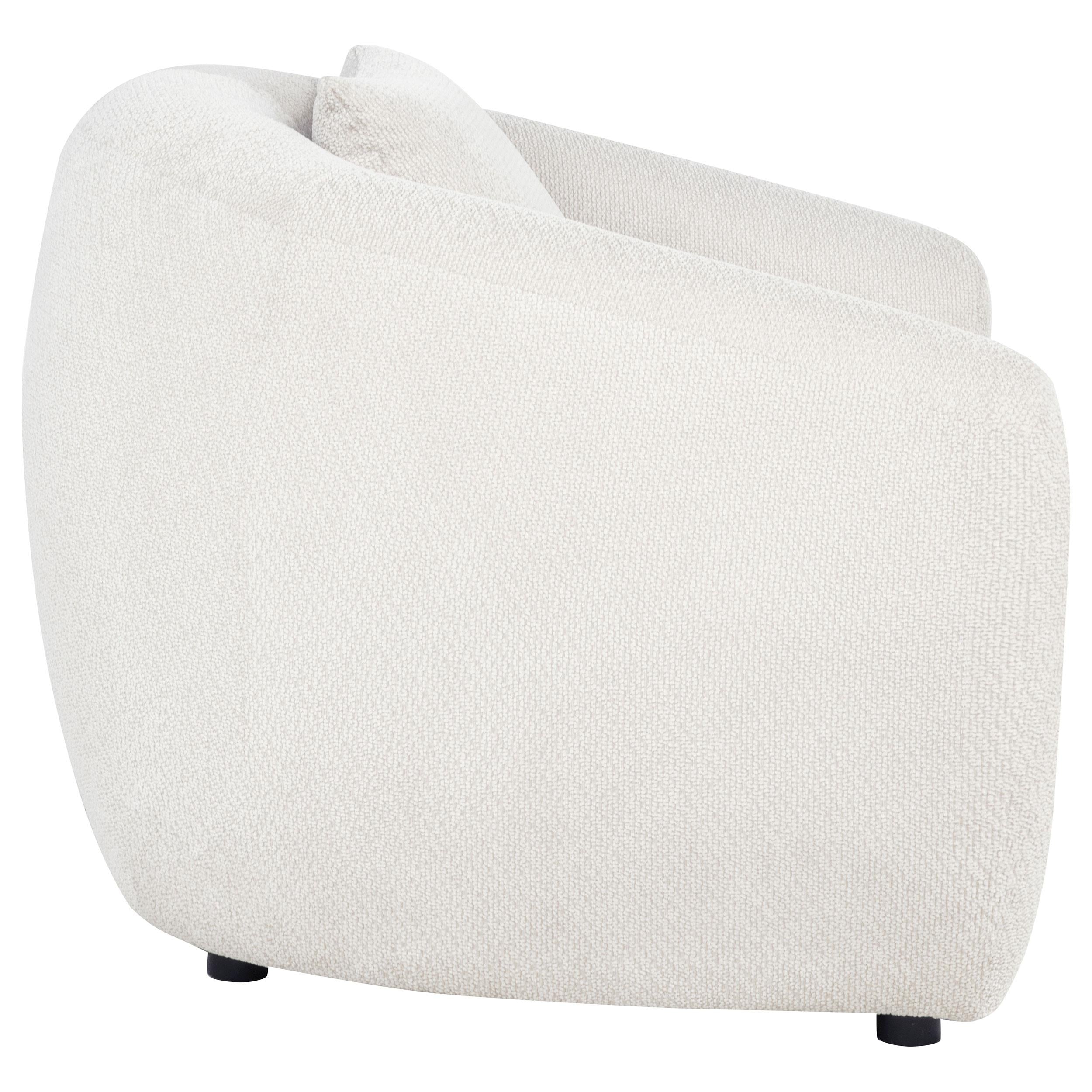  Coaster Furniture Isabella 504973 Fabric Upholstered Accent Chair - Sand IMAGE 4