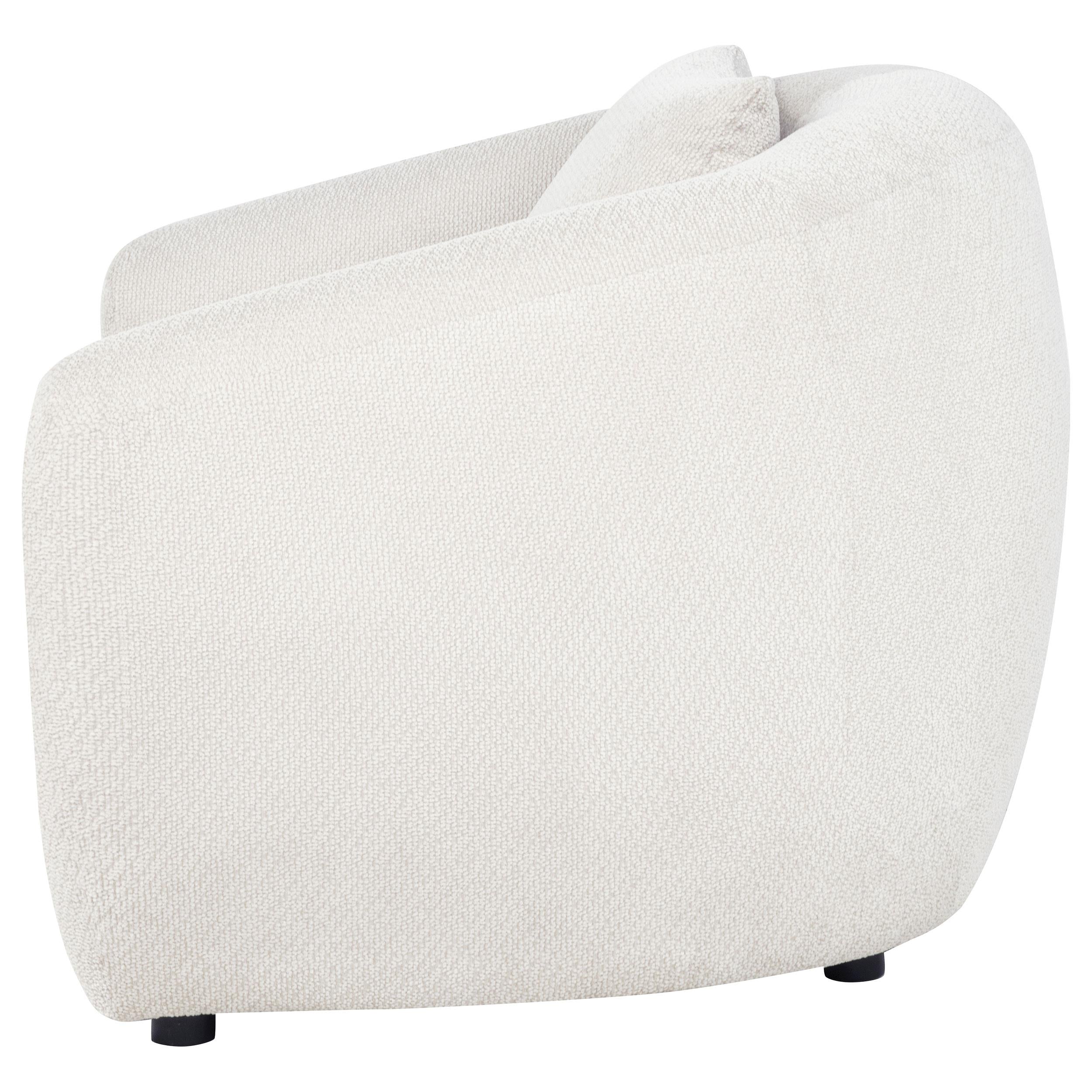  Coaster Furniture Isabella 504973 Fabric Upholstered Accent Chair - Sand IMAGE 6