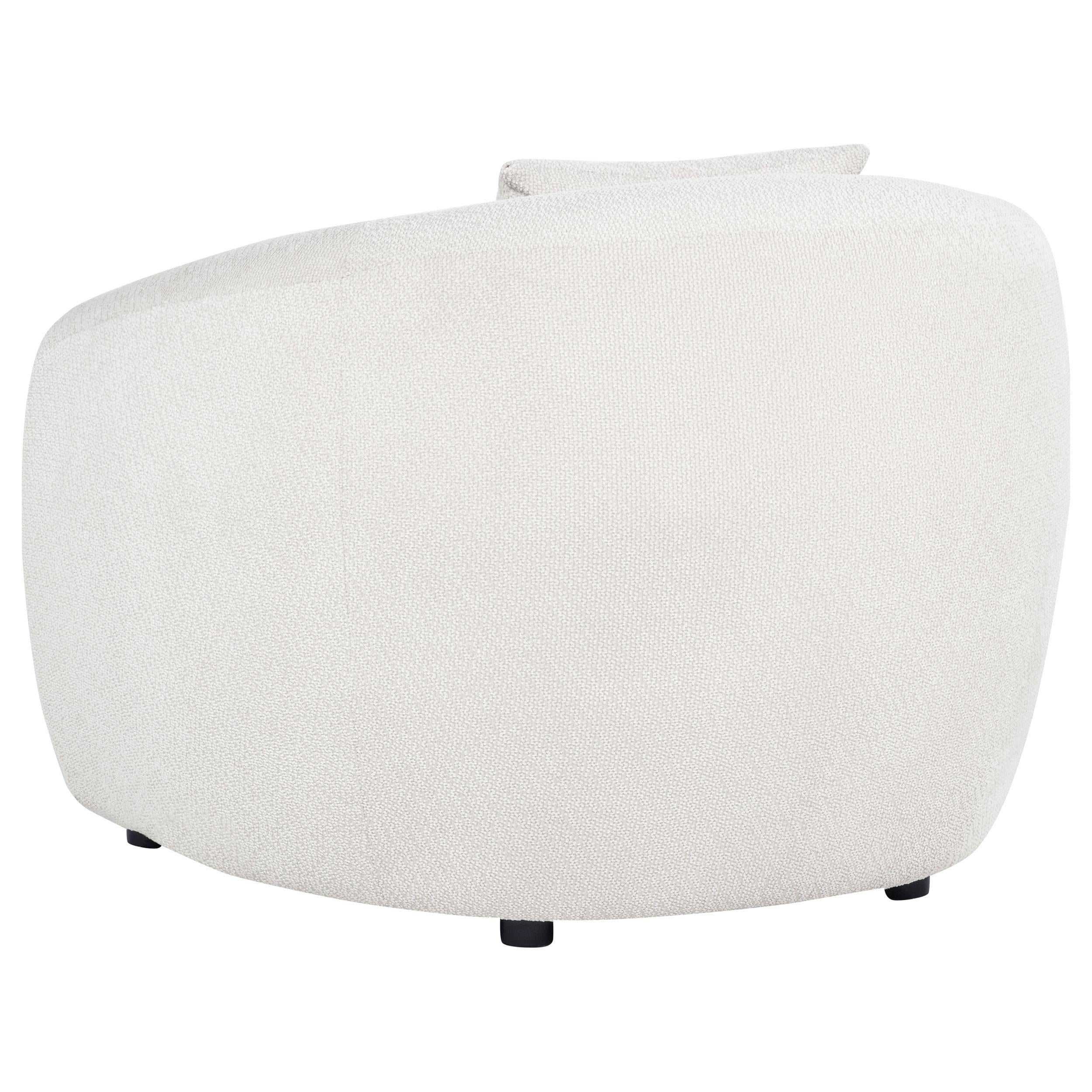  Coaster Furniture Isabella 504973 Fabric Upholstered Accent Chair - Sand IMAGE 9