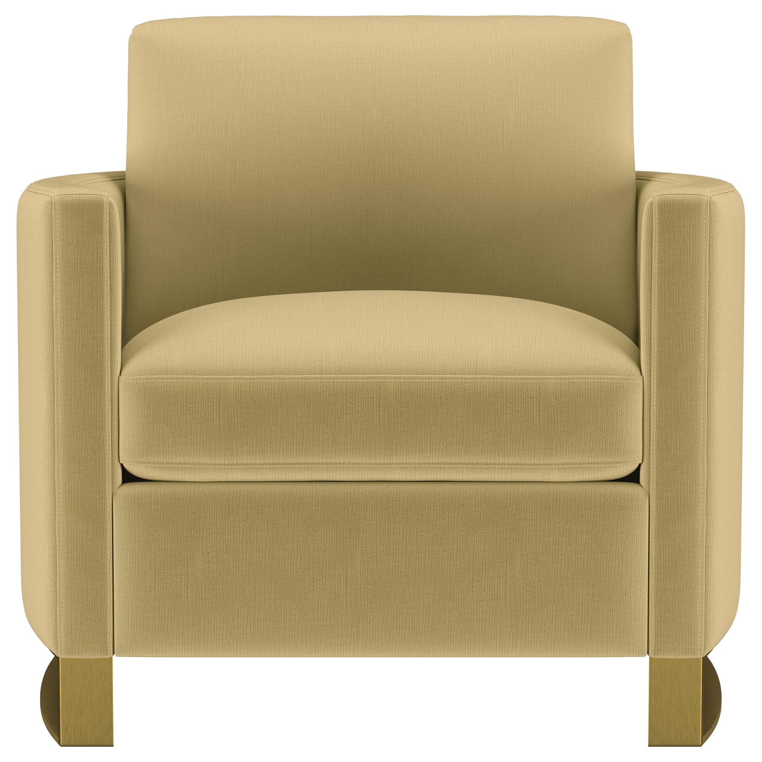  Coaster Furniture Corliss 508826 Upholstered Curved Track Arm Chair - Camel IMAGE 7