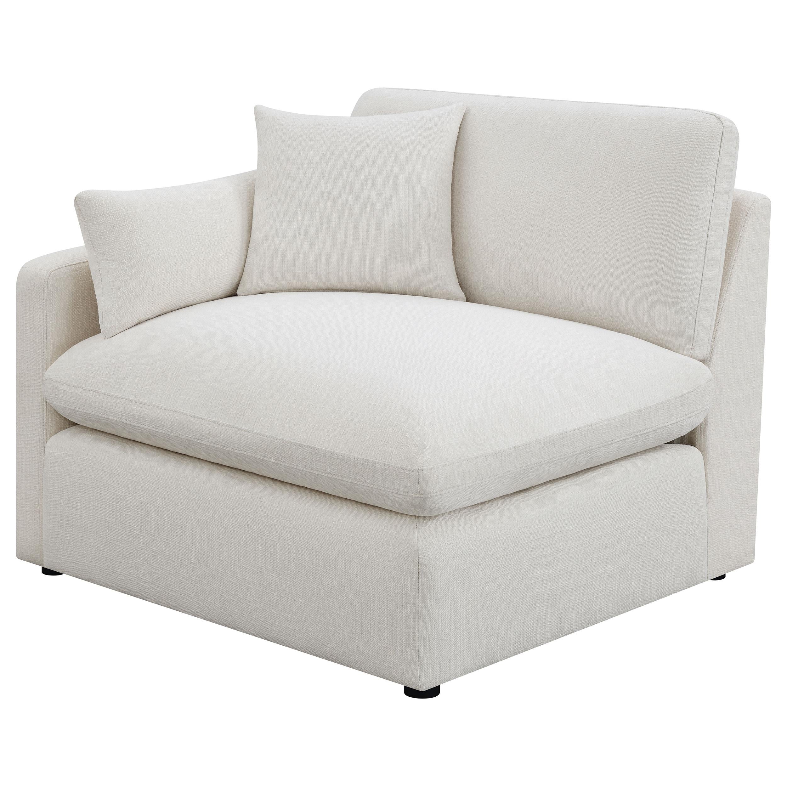  Coaster Furniture Hobson 551451-SETB 4-piece Upholstered Modular Sectional Sofa - Ivory IMAGE 8
