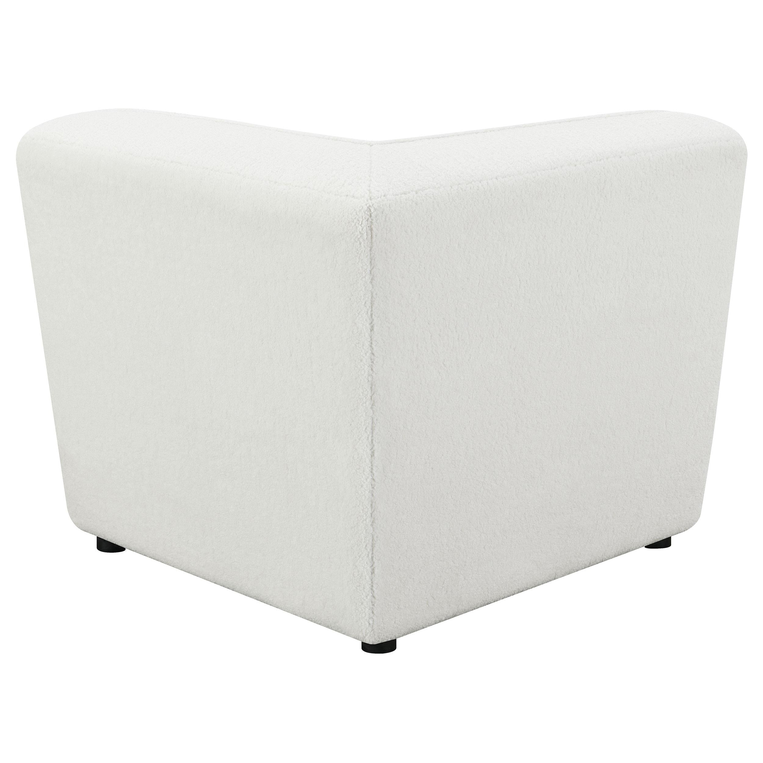  Coaster Furniture Sunny 551622 Upholstered Corner Chair - Natural IMAGE 2
