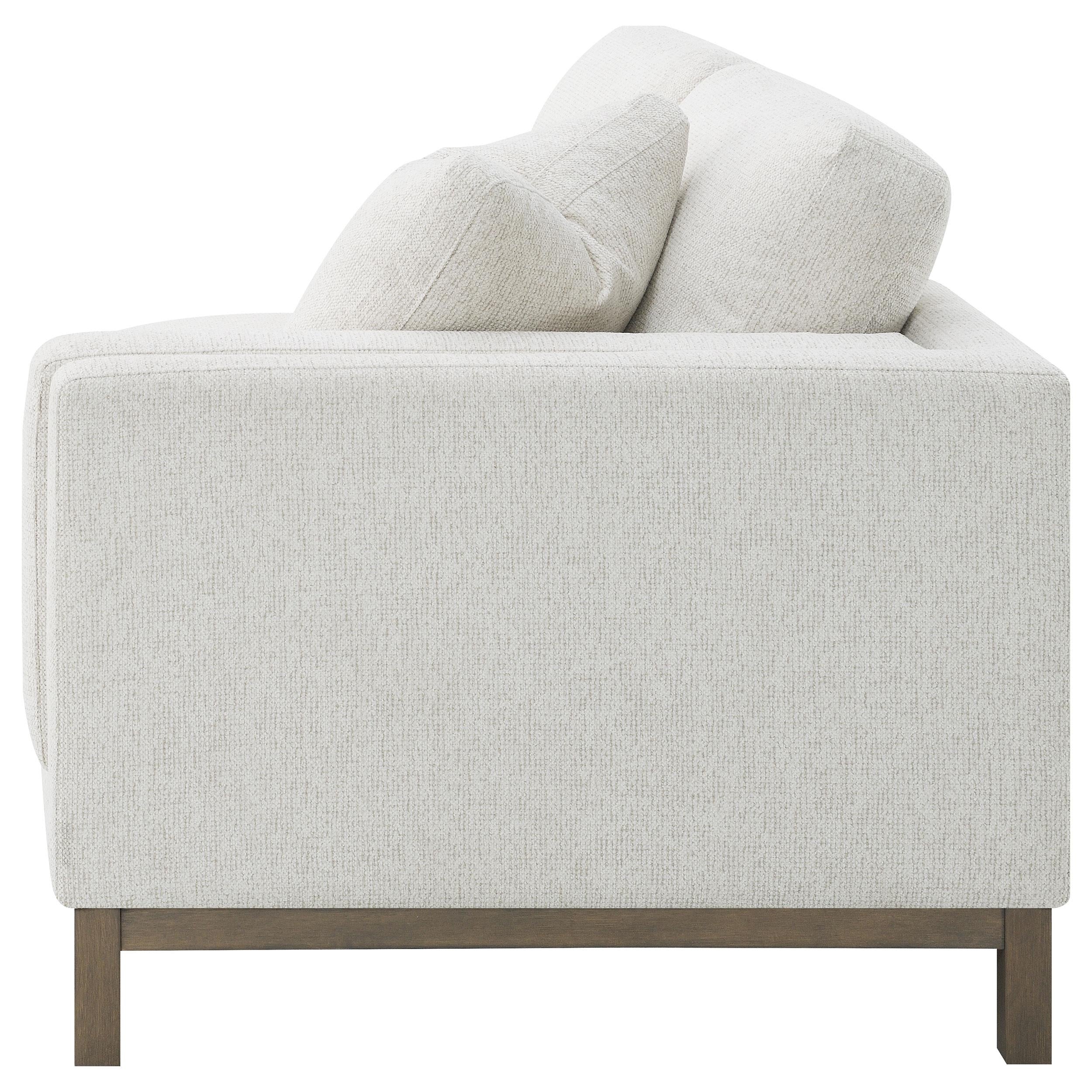  Coaster Furniture Geneva 551777 Boucle Upholstered Sectional Chaise Sofa - Sand IMAGE 11