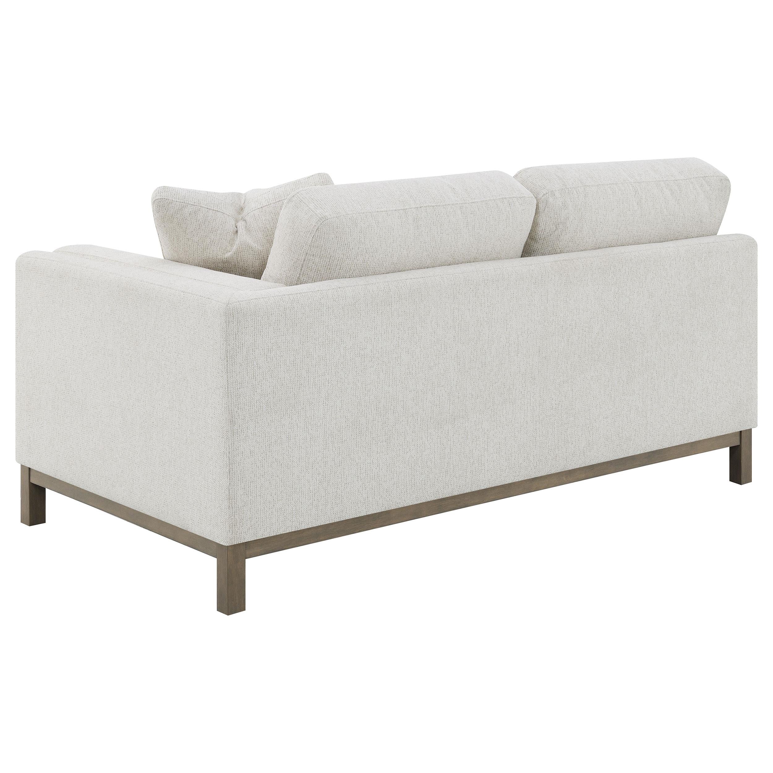  Coaster Furniture Geneva 551777 Boucle Upholstered Sectional Chaise Sofa - Sand IMAGE 14