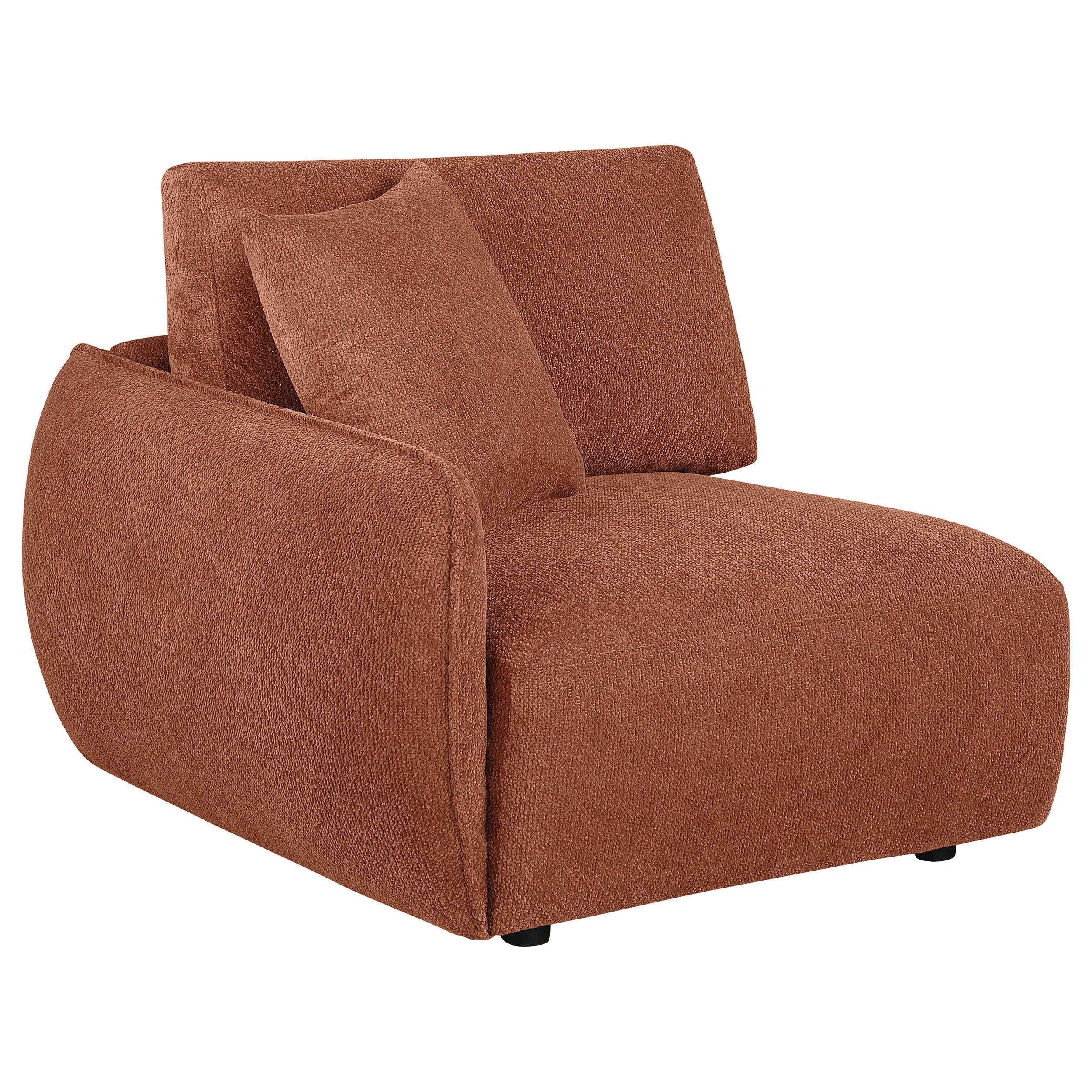  Coaster Furniture Elysia 551891-SET 6-piece Chenille Upholstered Modular Sectional Sofa - Coral IMAGE 9