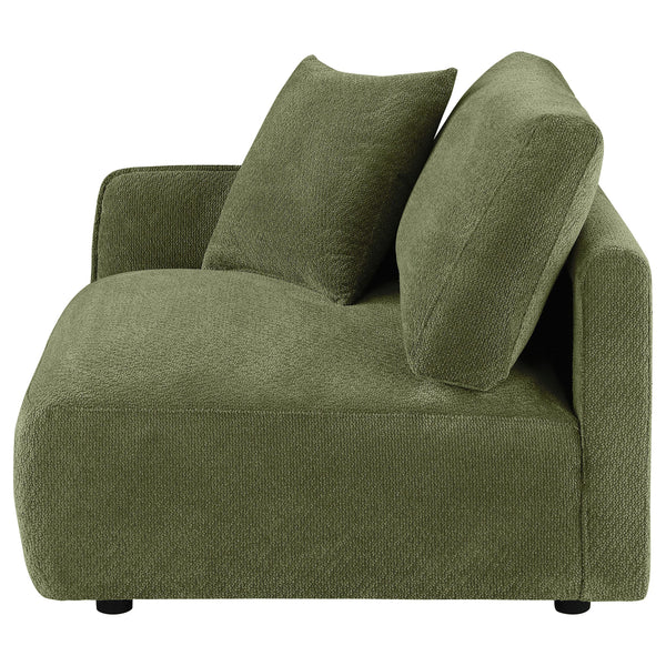 Coaster Furniture Elysia 551898LAF Chenille Upholstered Modular LAF Chair - Green