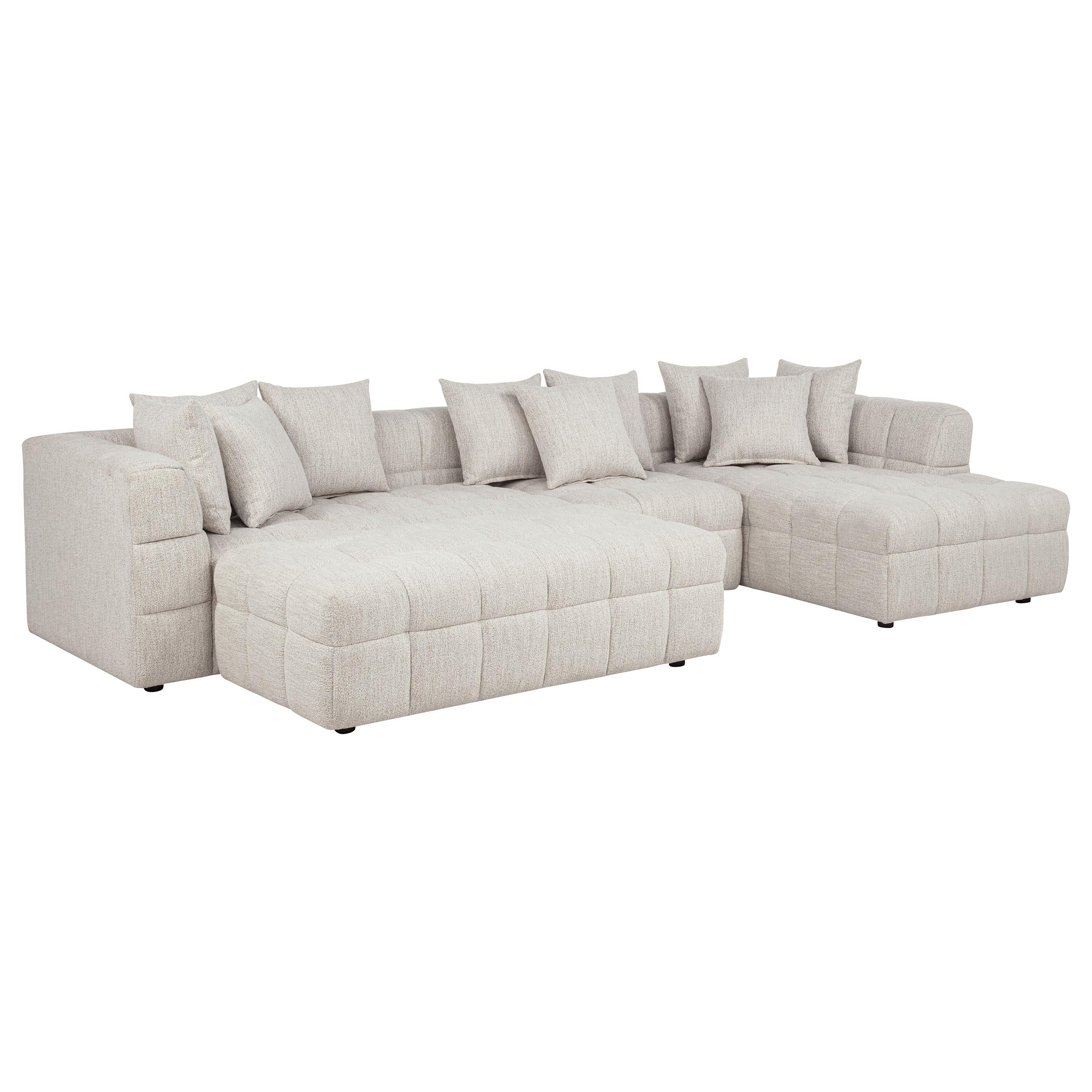  Coaster Furniture Amara 551911-SET 4-Piece Upholstered Sectional Sofa IMAGE 1