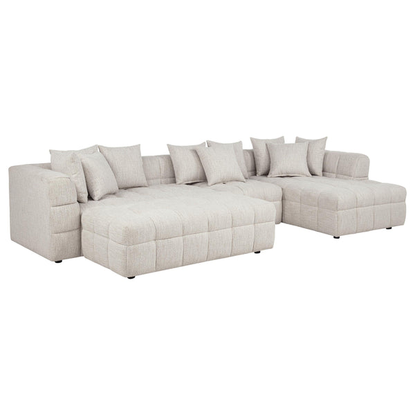 Coaster Furniture Amara 551911-SET 4-Piece Upholstered Sectional Sofa