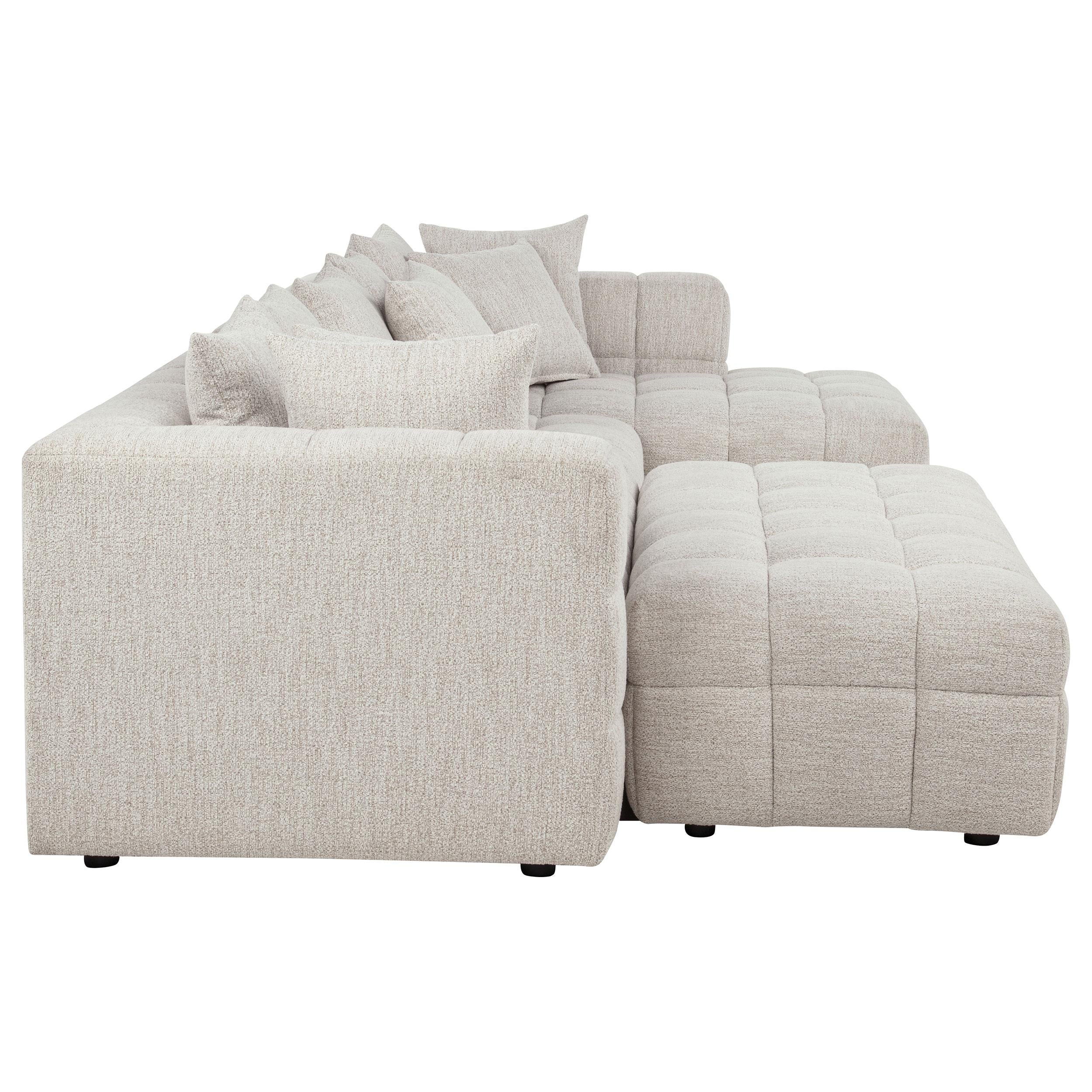  Coaster Furniture Amara 551911-SET 4-Piece Upholstered Sectional Sofa IMAGE 5