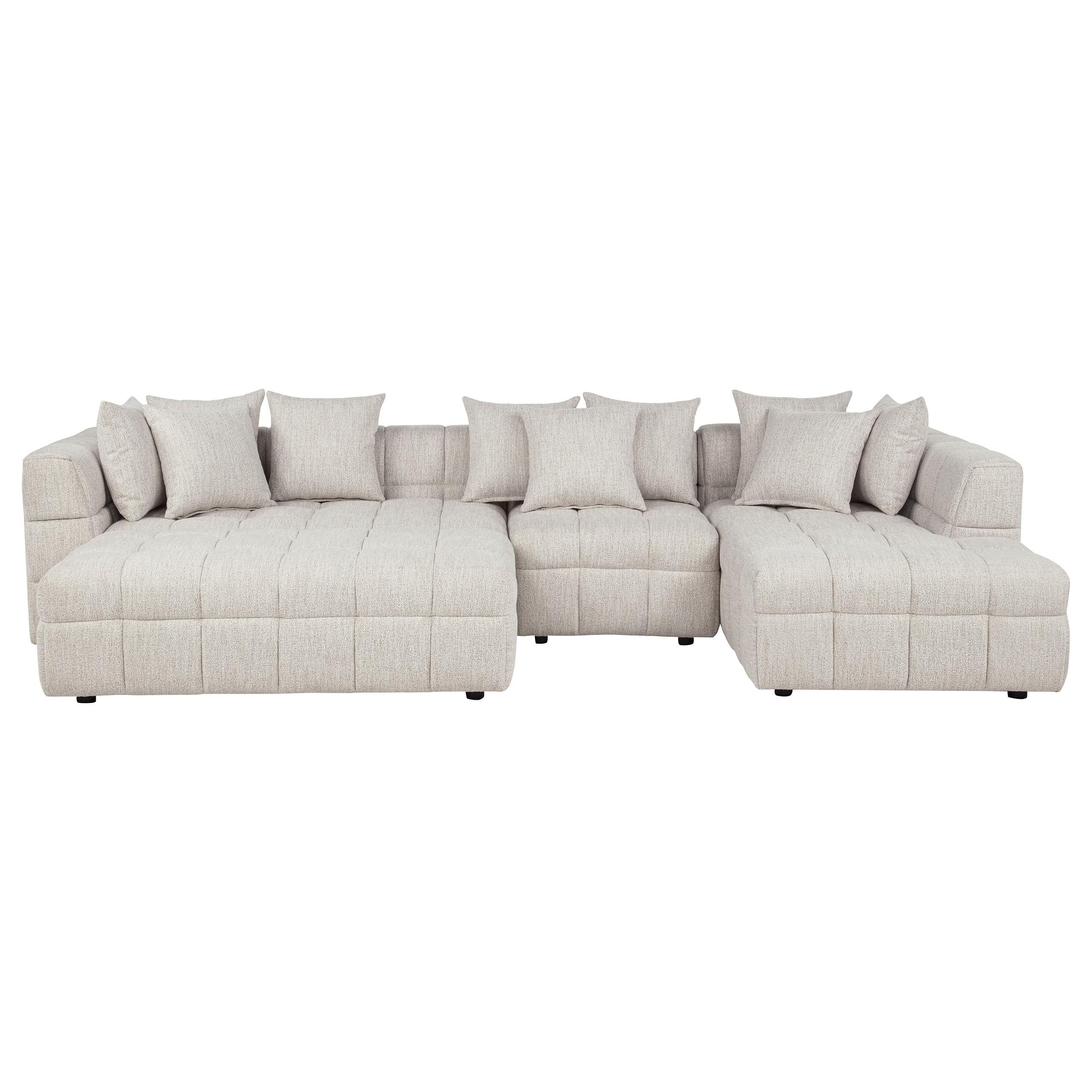  Coaster Furniture Amara 551911-SET 4-Piece Upholstered Sectional Sofa IMAGE 7