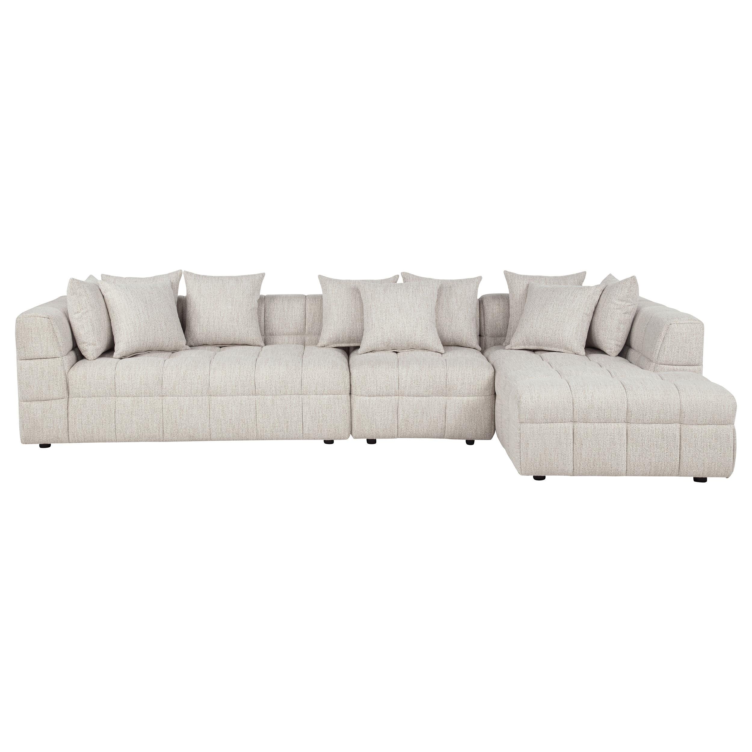  Coaster Furniture Amara 551911-SETA 3-Piece Upholstered Sectional Sofa IMAGE 7