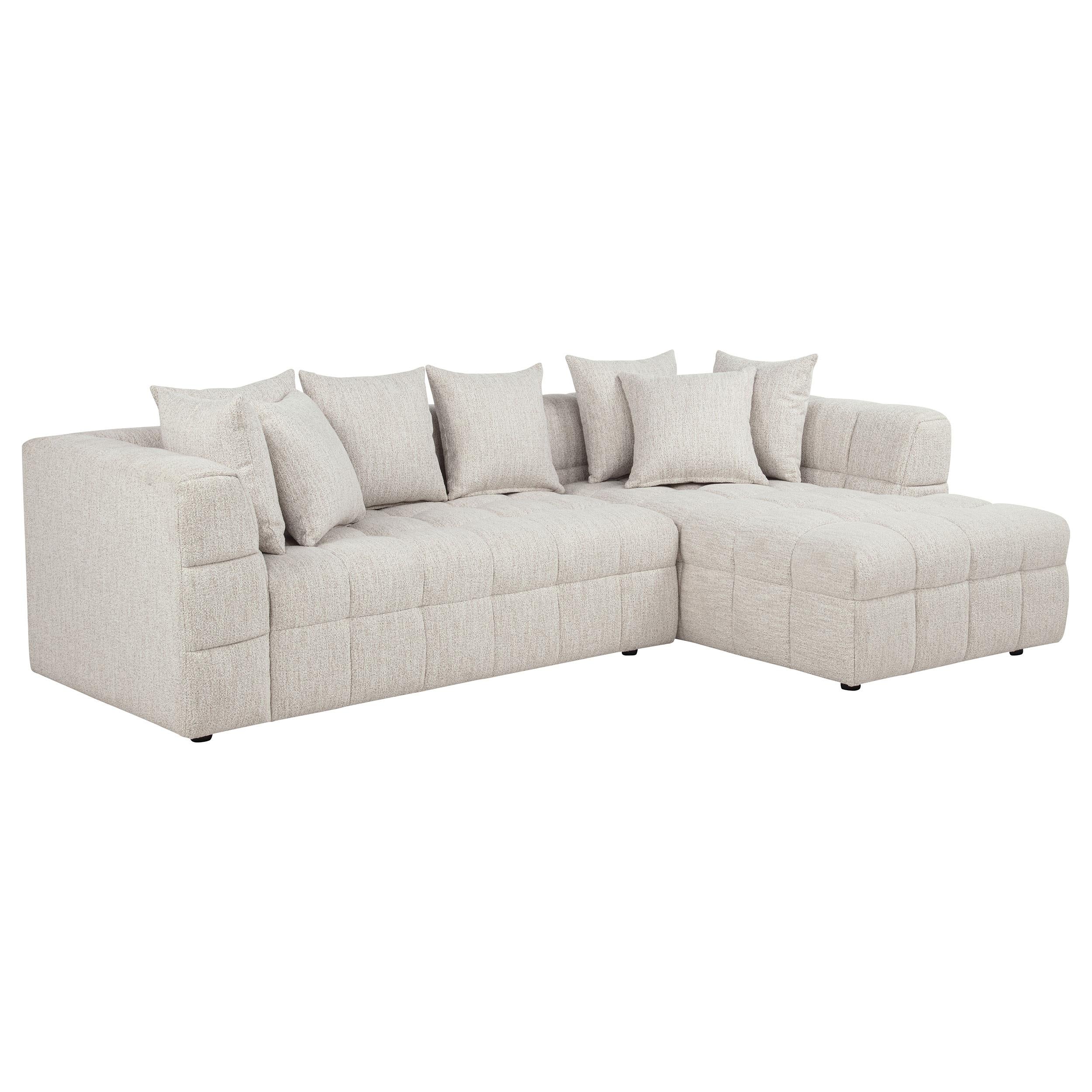  Coaster Furniture Amara 551911-SETB 2-Piece Upholstered Sectional Sofa IMAGE 1