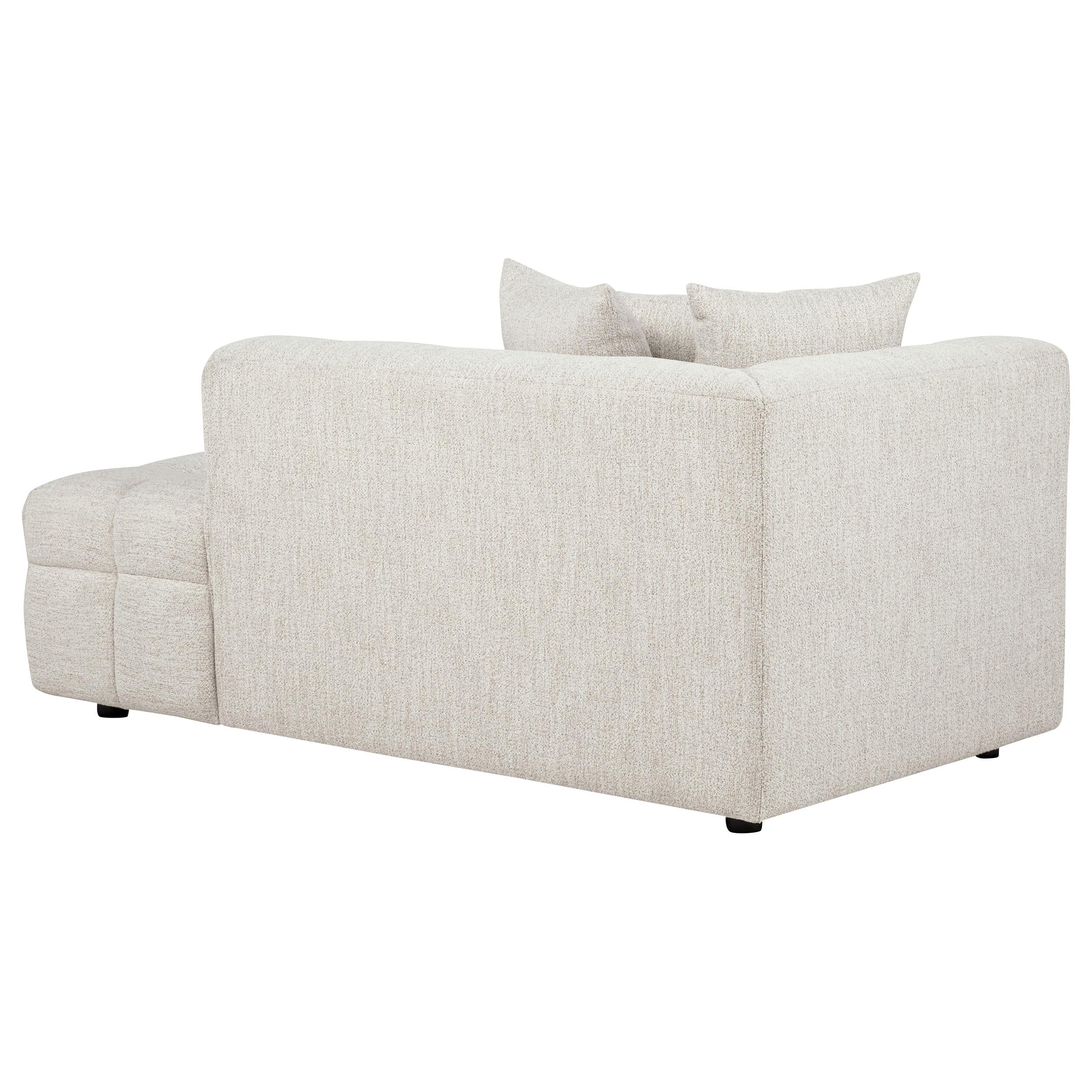  Coaster Furniture Amara 551915RAF Upholstered RAF Chaise IMAGE 2