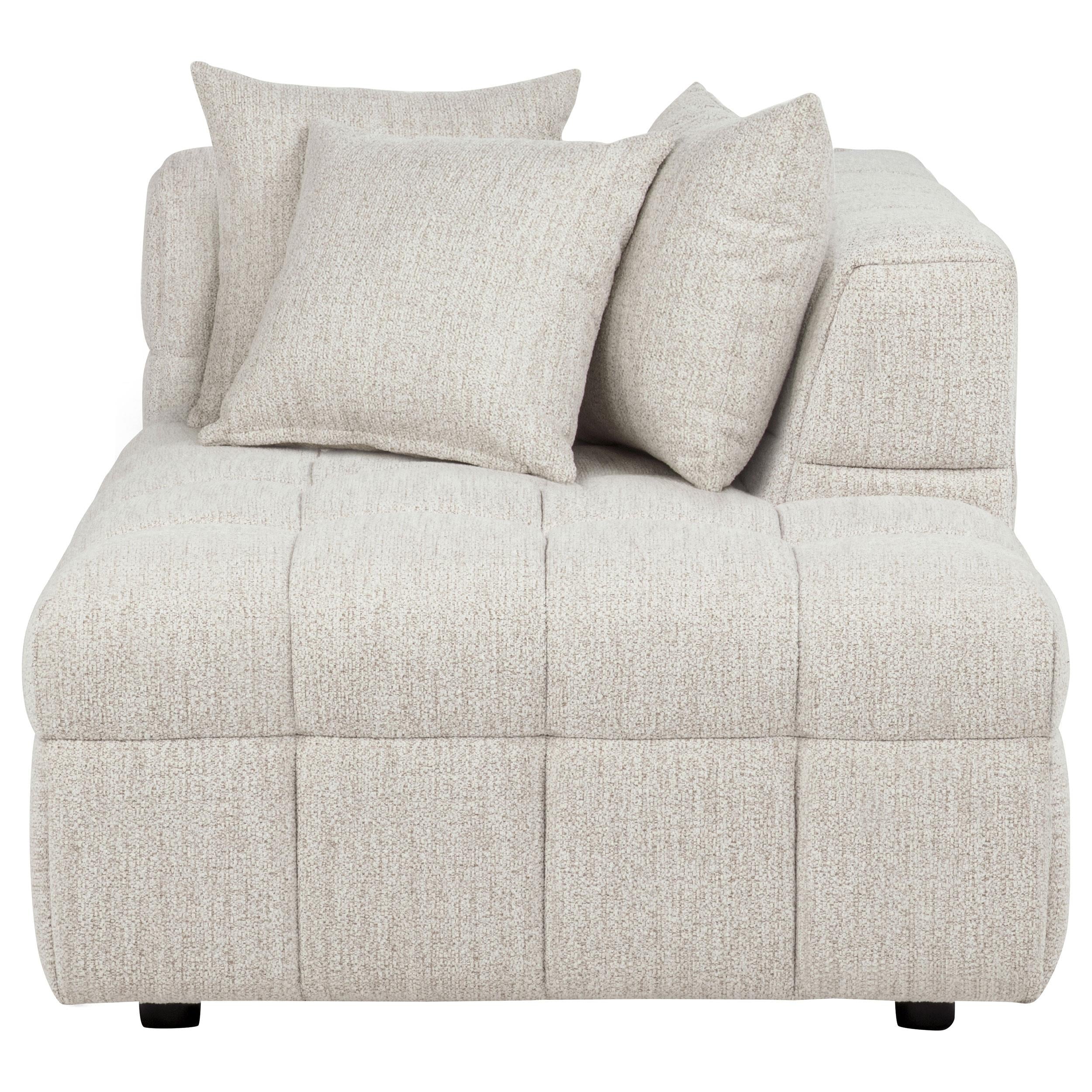  Coaster Furniture Amara 551915RAF Upholstered RAF Chaise IMAGE 5