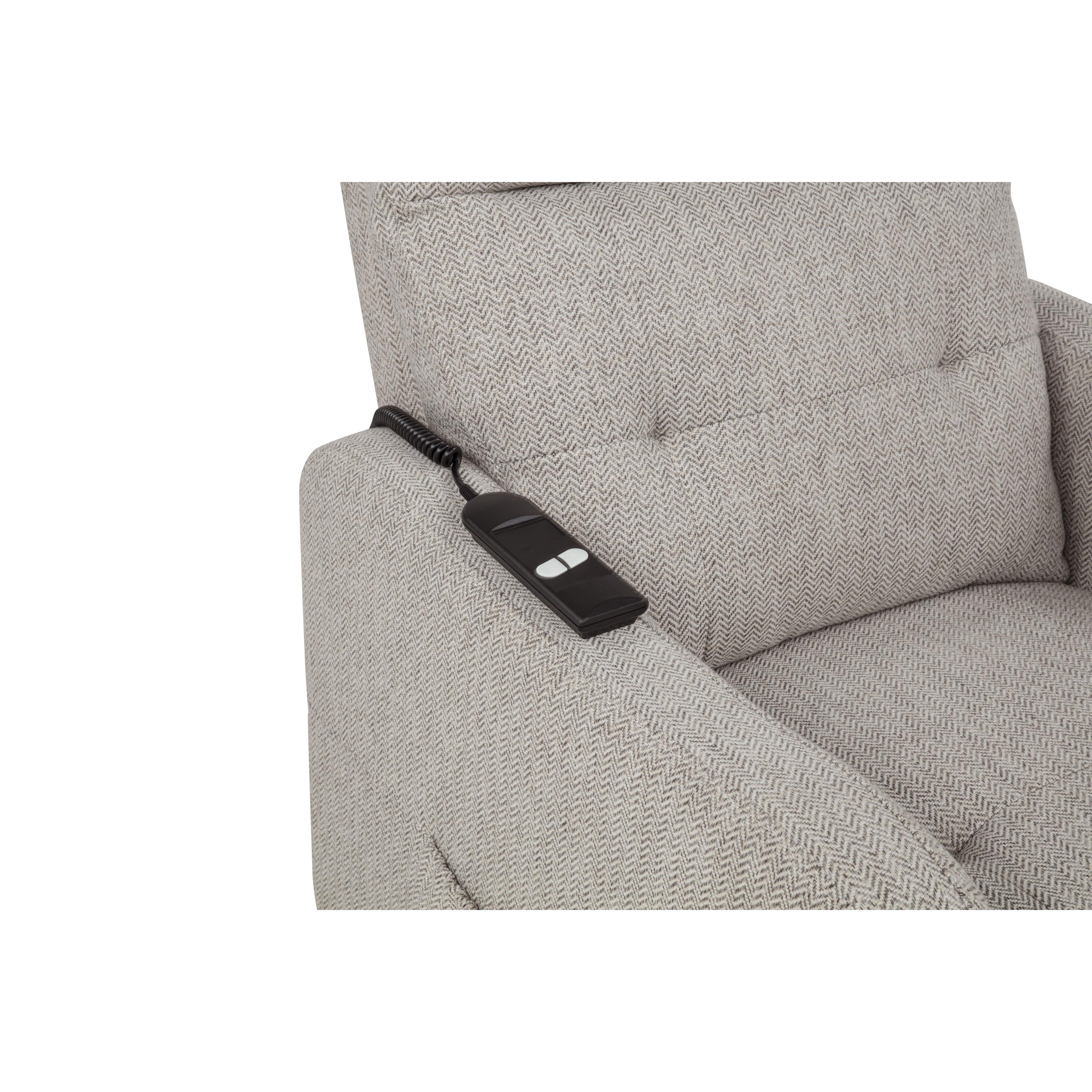  Coaster Furniture Dayes 600131P Upholstered Power Lift Recliner Chair - Taupe IMAGE 7
