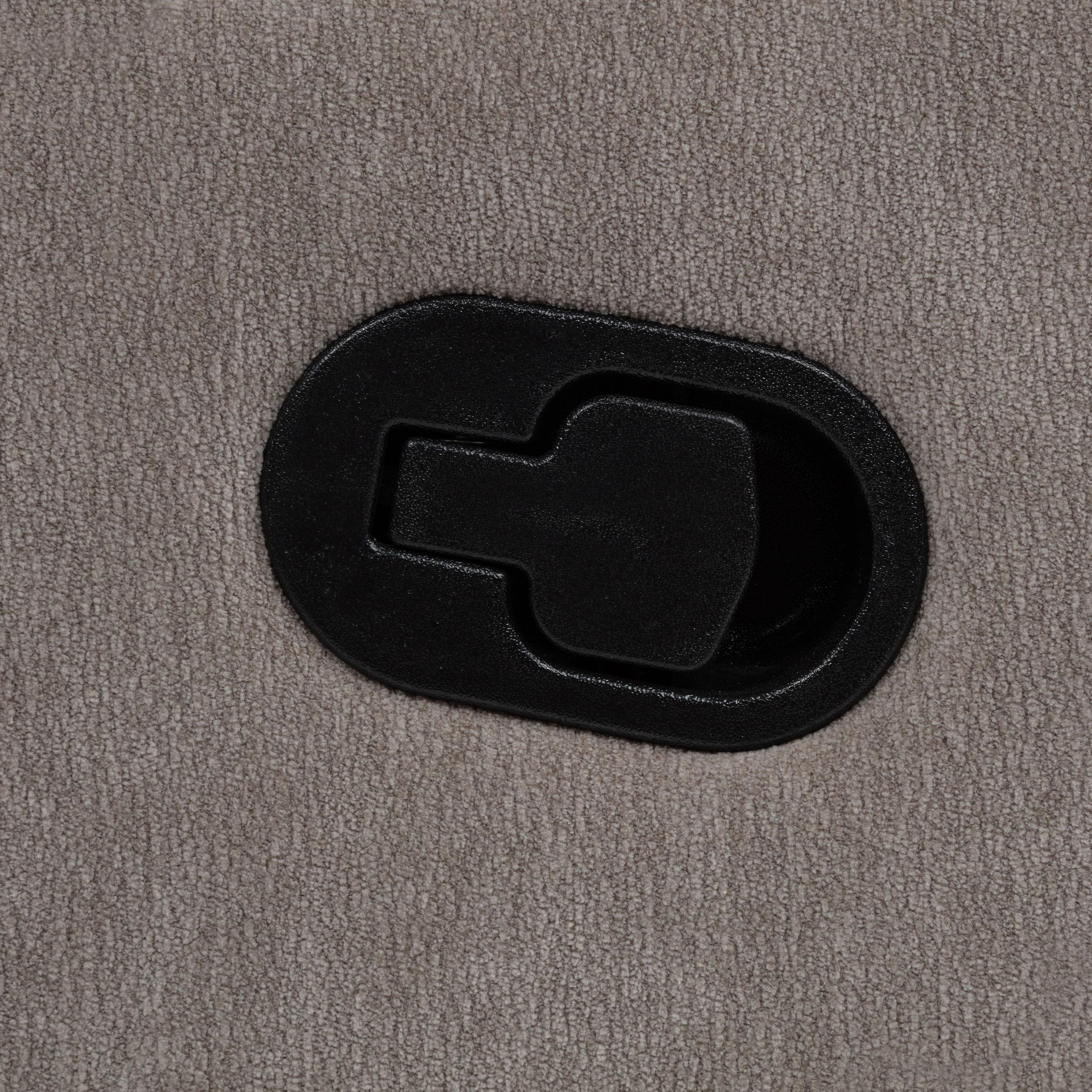  Coaster Furniture Hamilton 603371 Chenille Upholstered Manual Reclining Sofa - Sand IMAGE 3