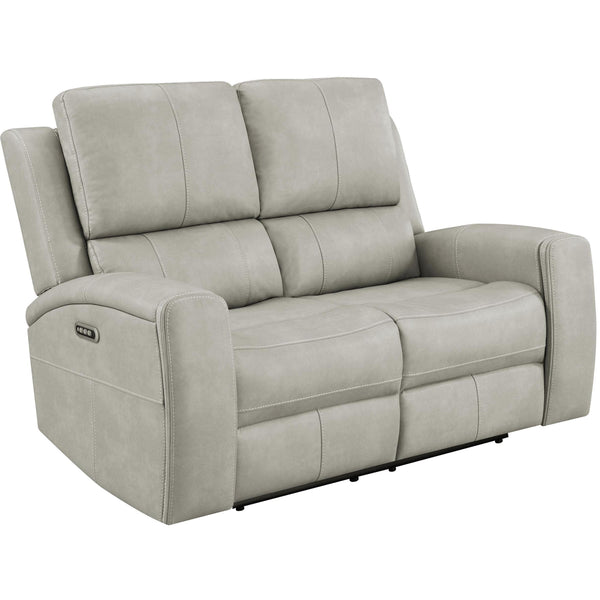 Coaster Furniture Brickston 603435PPP Triple Power Reclining Loveseat - Grey