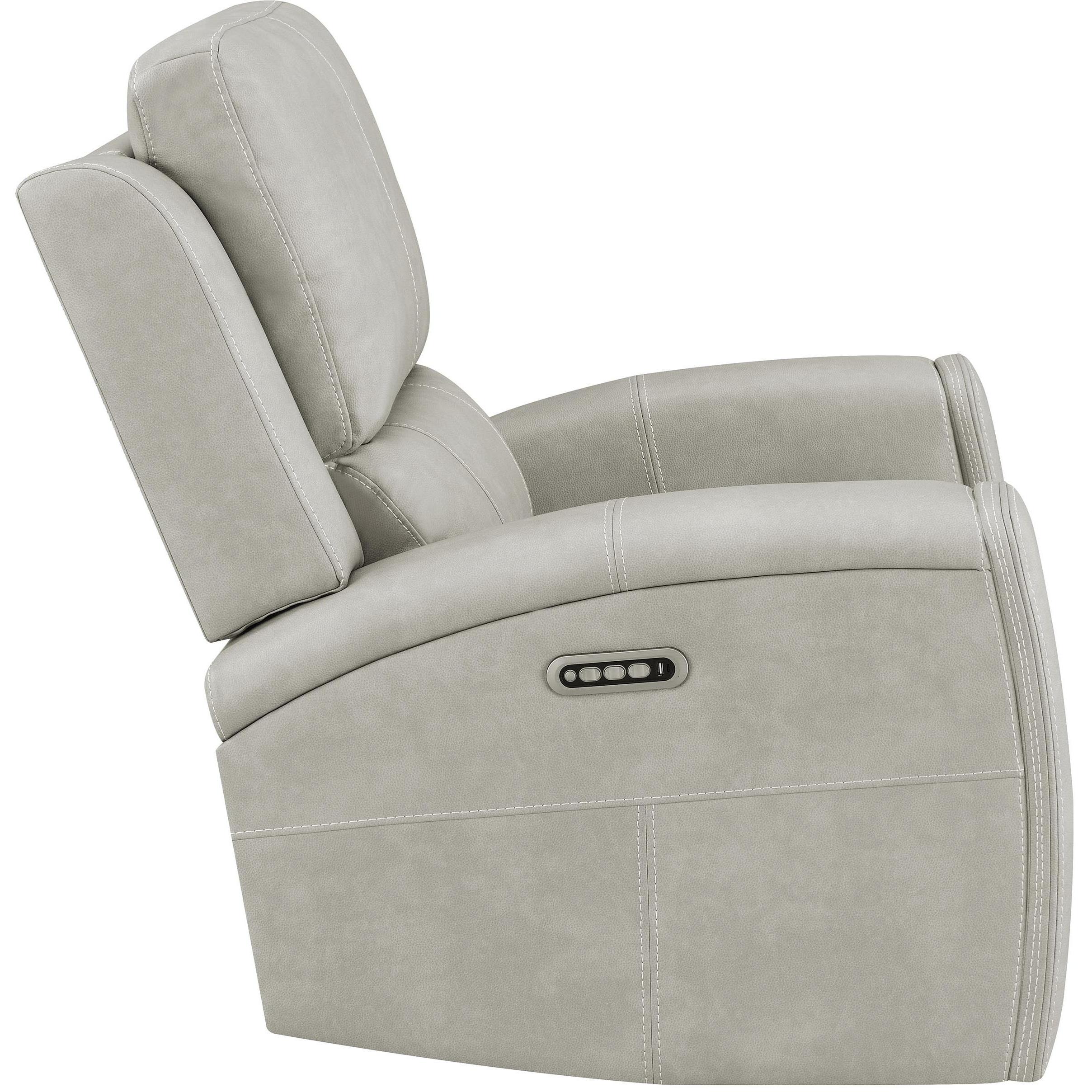  Coaster Furniture Brickston 603436PPP Triple Power Swivel Glider Recliner - Grey IMAGE 10