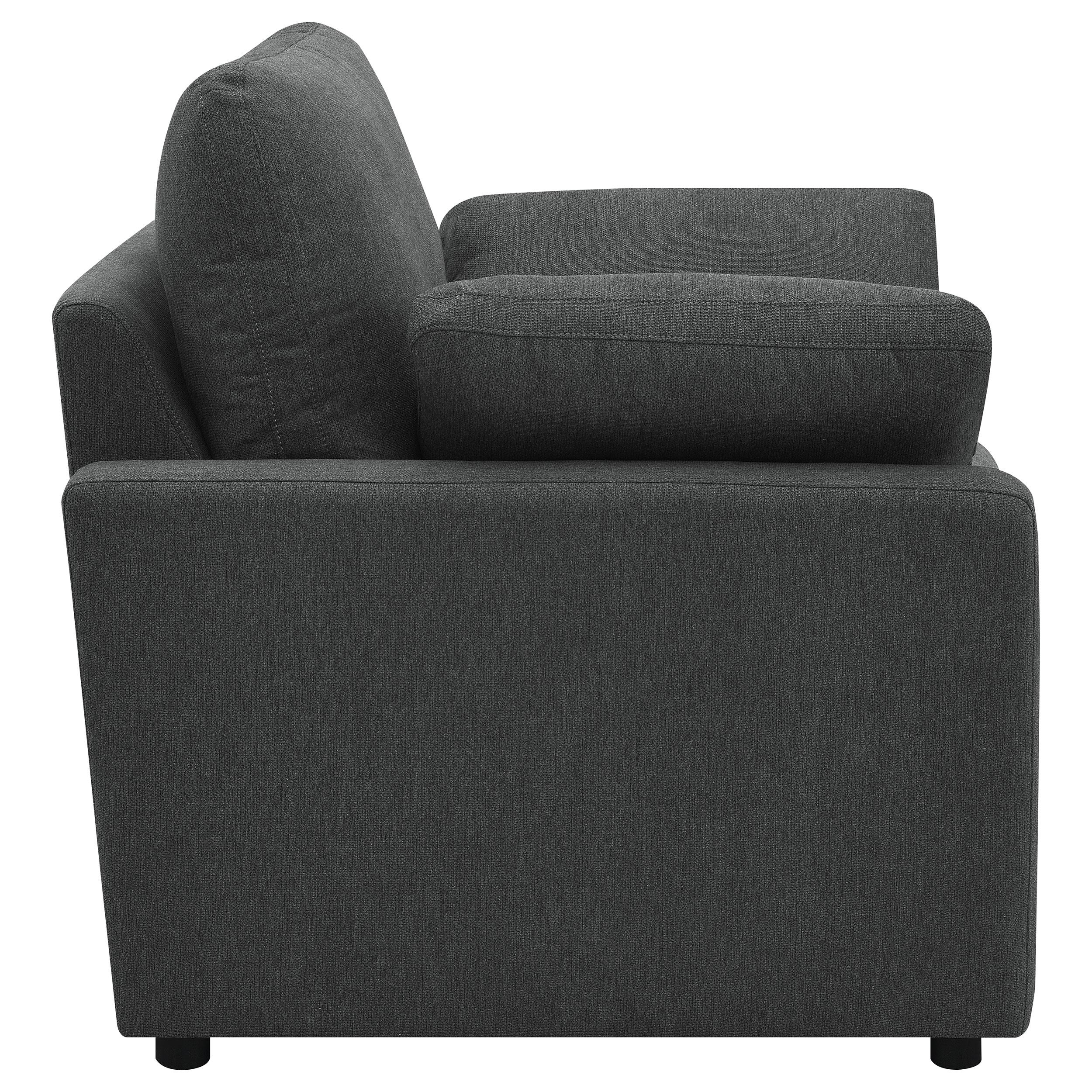  Coaster Furniture Collins 609533P Upholstered Power Recliner Chair - Dark Grey IMAGE 11