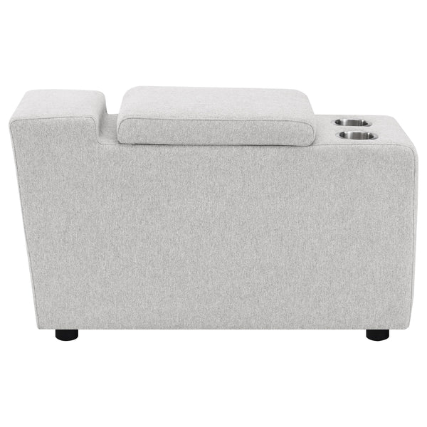 Coaster Furniture Collins 609560CON Upholstered Modular Storage Console - Grey