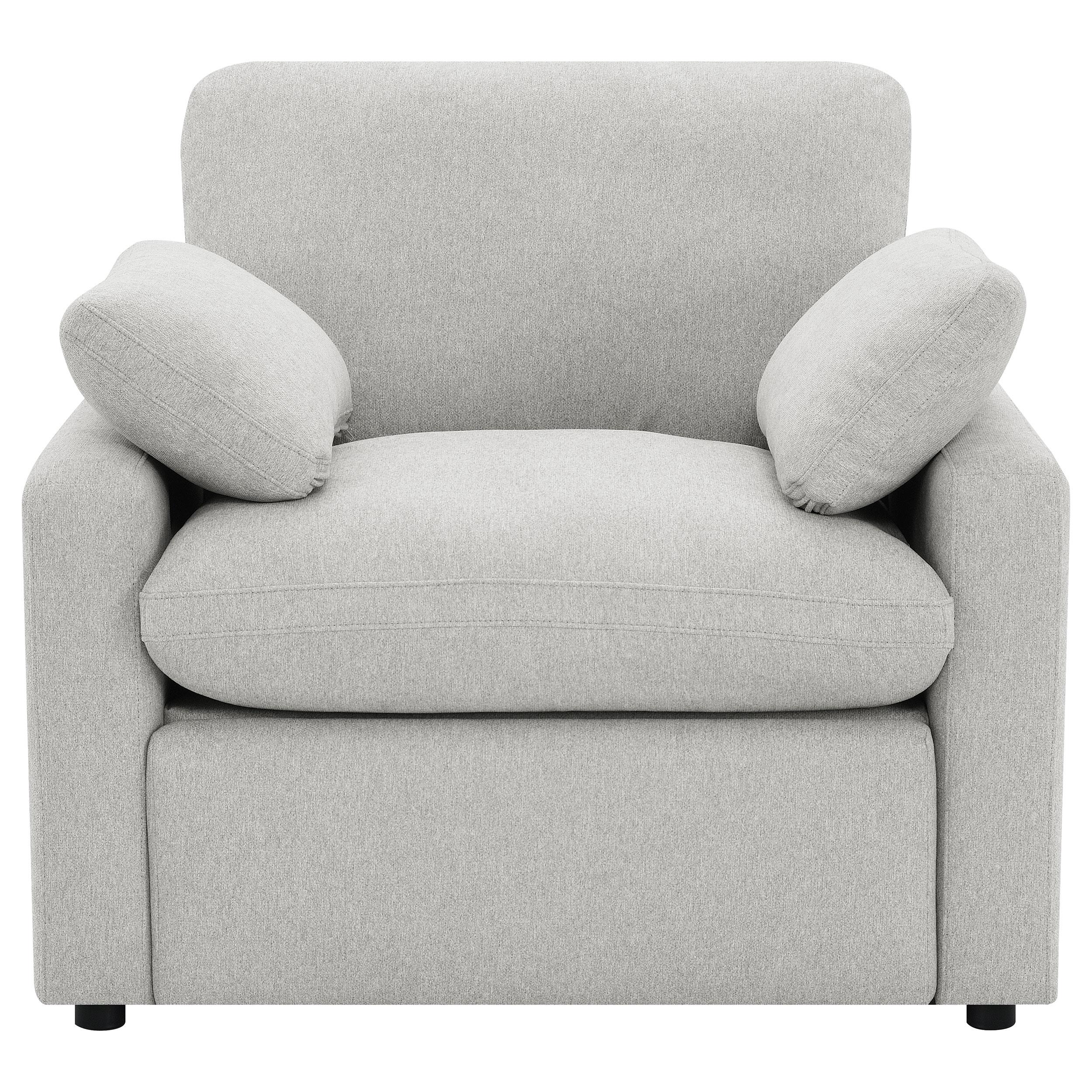  Coaster Furniture Collins 609563P Upholstered Power Recliner Chair - Grey IMAGE 13