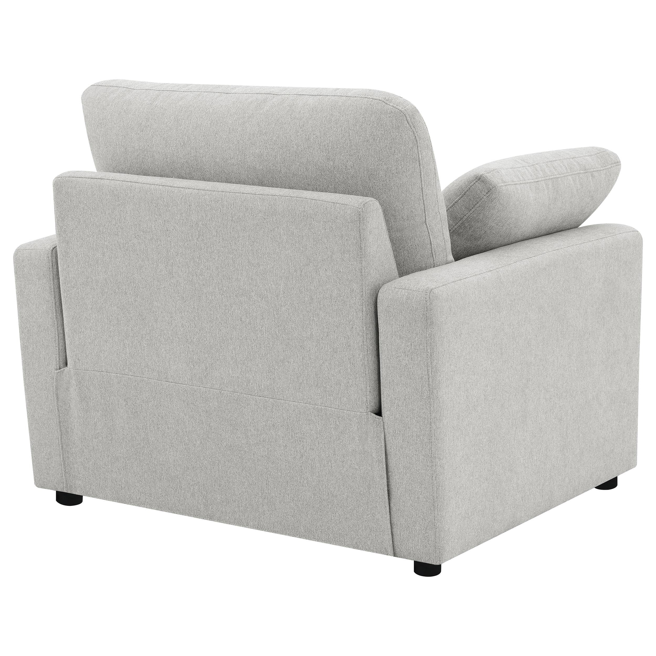  Coaster Furniture Collins 609563P Upholstered Power Recliner Chair - Grey IMAGE 15