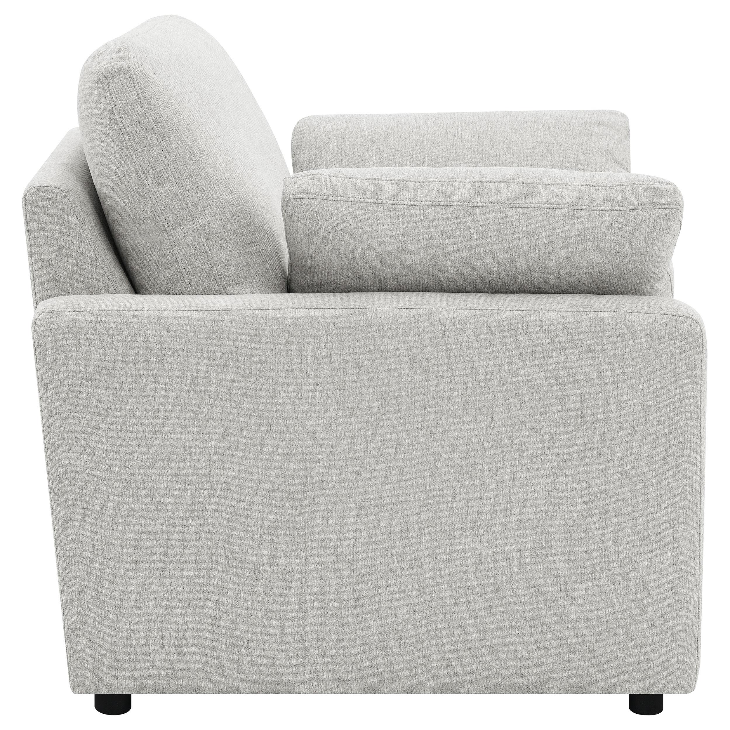  Coaster Furniture Collins 609563P Upholstered Power Recliner Chair - Grey IMAGE 16