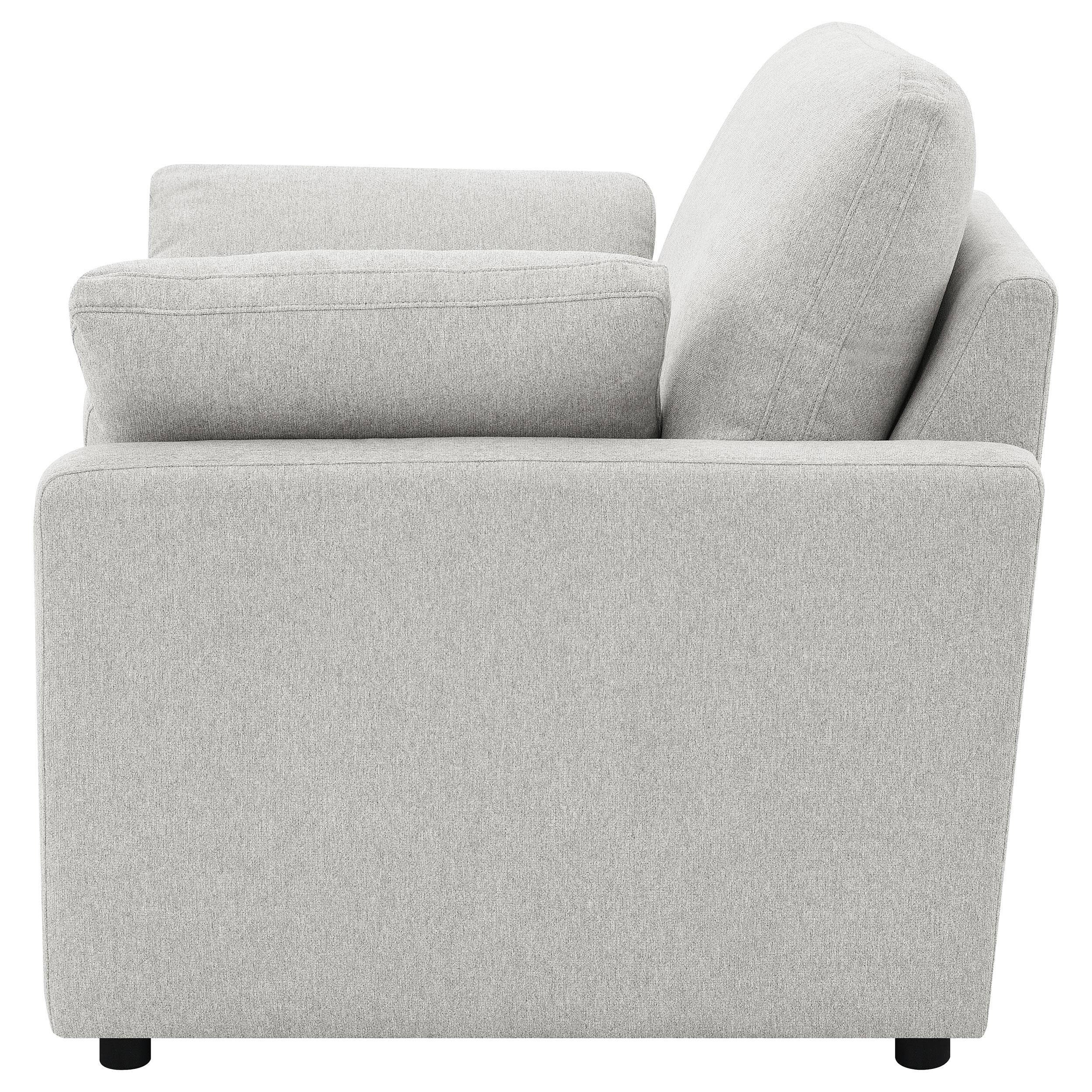  Coaster Furniture Collins 609563P Upholstered Power Recliner Chair - Grey IMAGE 7