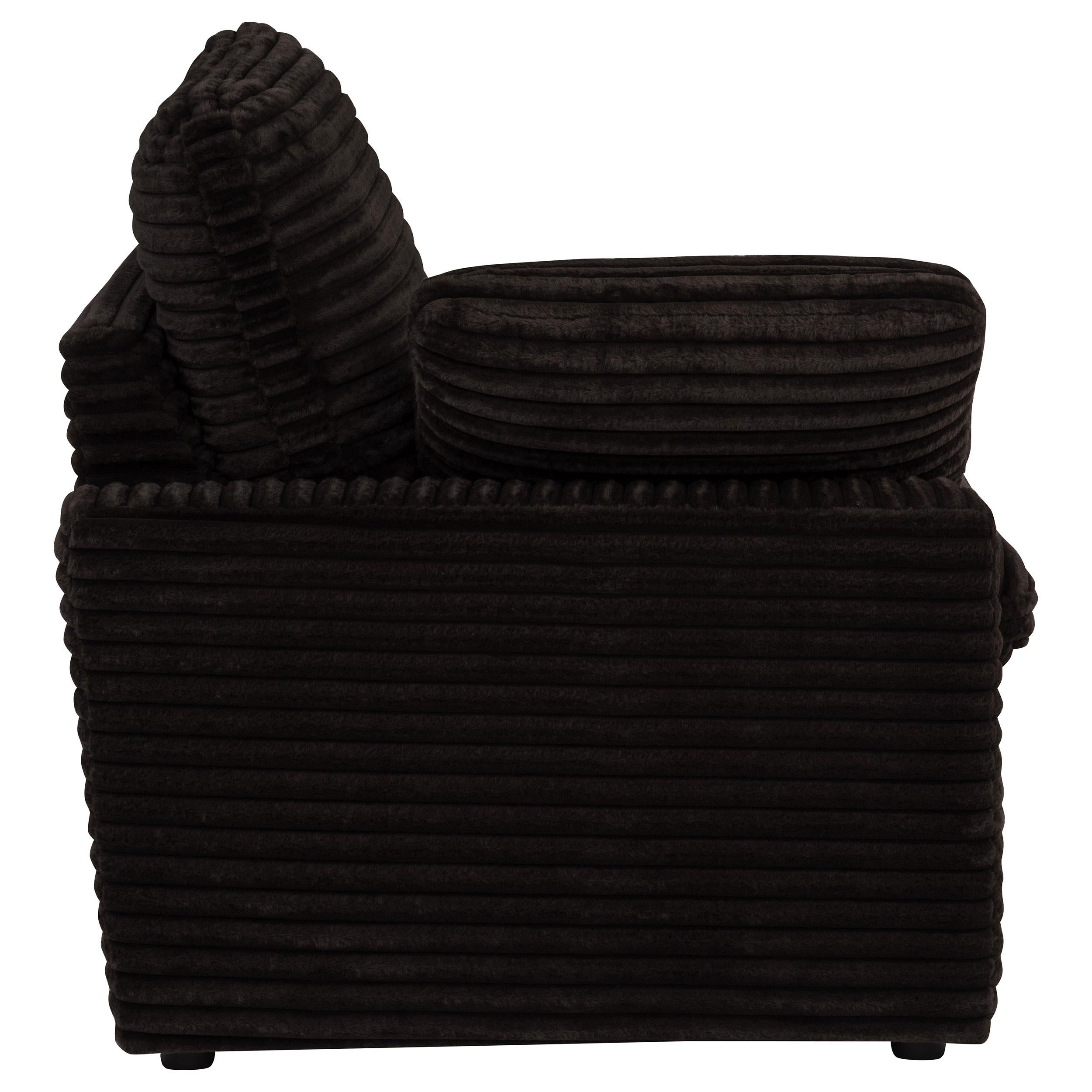  Coaster Furniture Collins 610350LRP Modular LAF Power Recliner - Chocolate Brown IMAGE 7