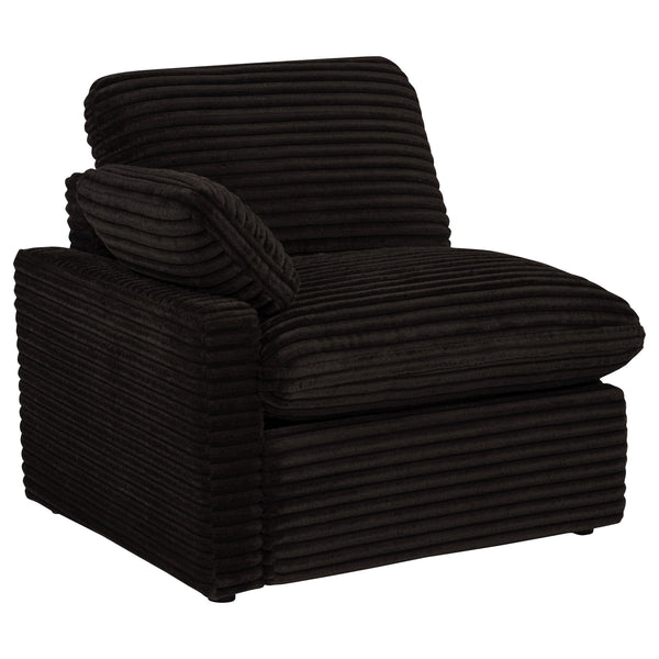 Coaster Furniture Collins 610352P Modular Power Loveseat - Chocolate Brown