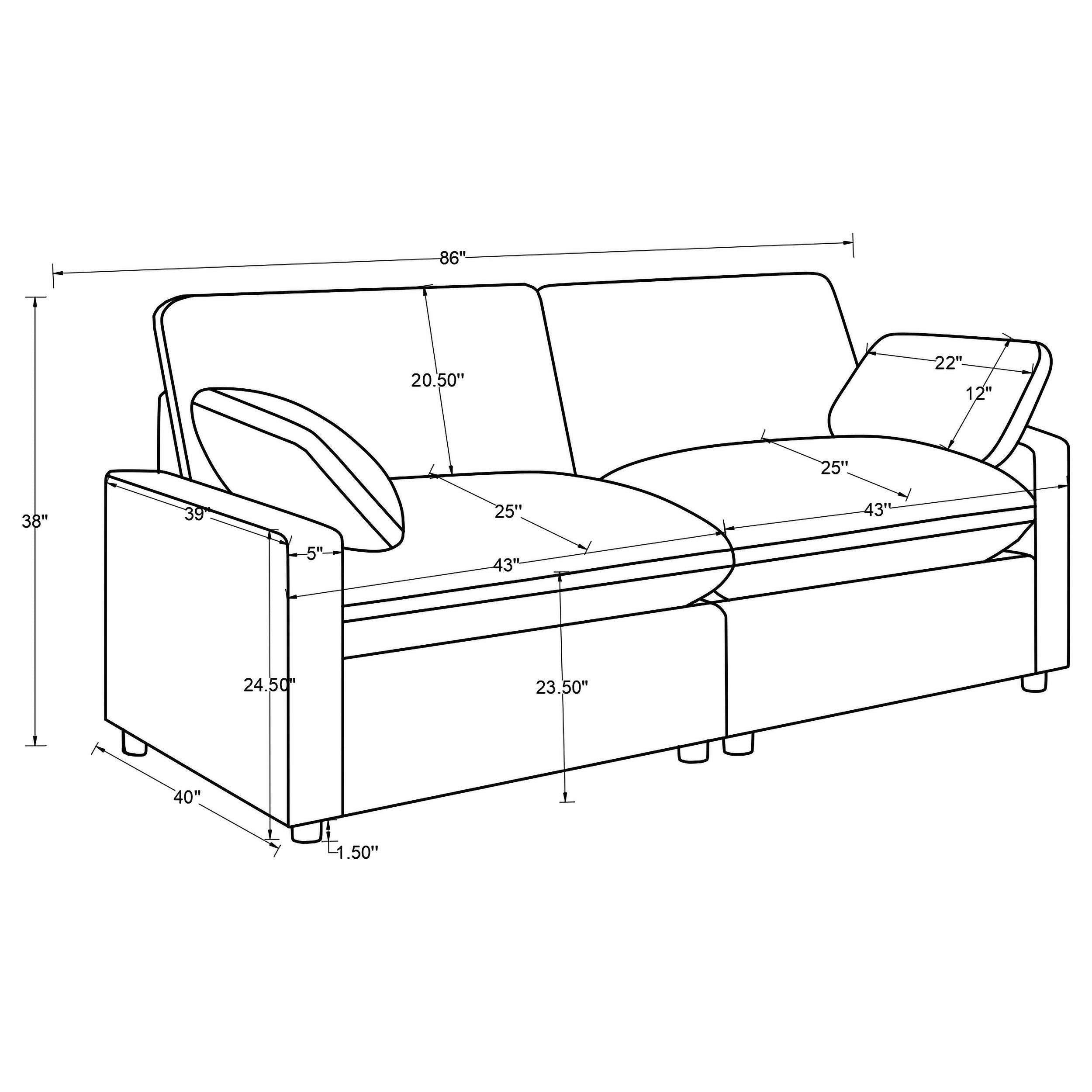  Coaster Furniture Collins 610352P Modular Power Loveseat - Chocolate Brown IMAGE 12