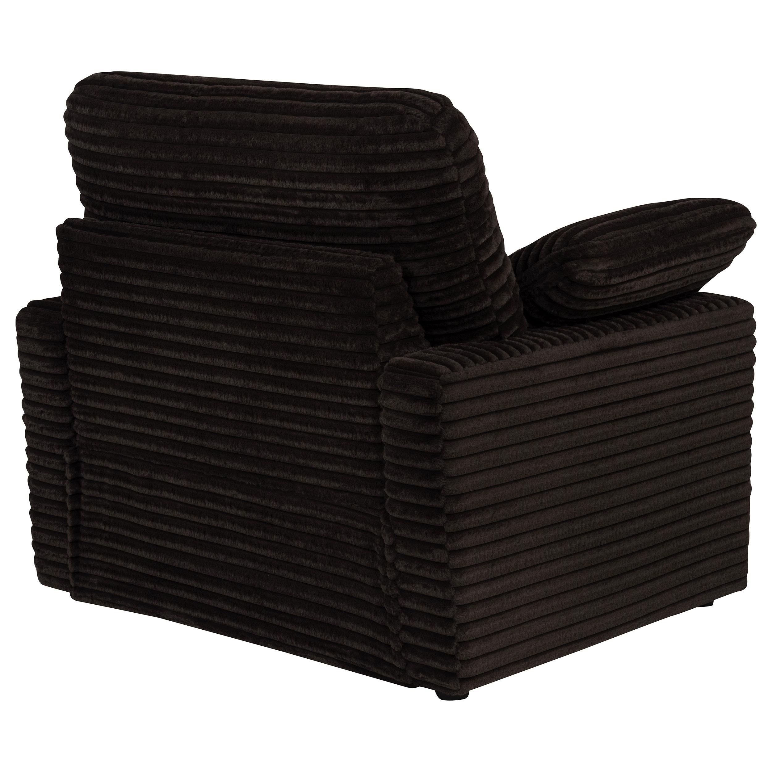  Coaster Furniture Collins 610353P Upholstered Power Recliner Chair - Chocolate Brown IMAGE 15