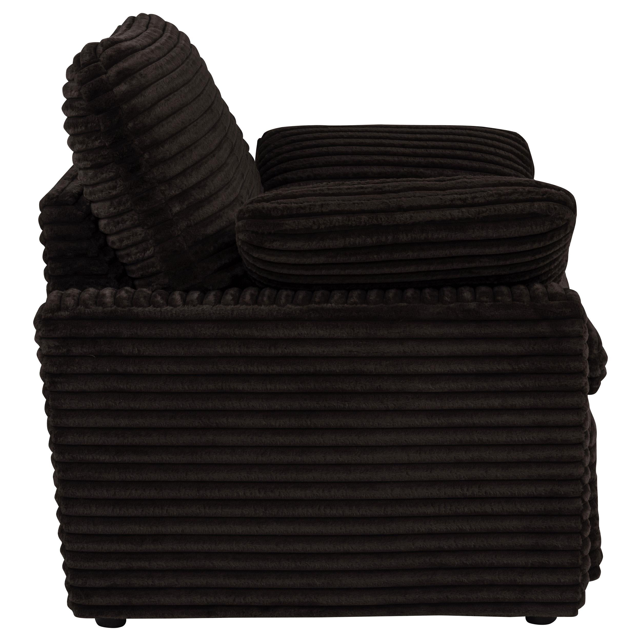  Coaster Furniture Collins 610353P Upholstered Power Recliner Chair - Chocolate Brown IMAGE 2