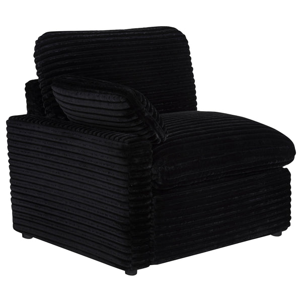 Coaster Furniture Collins 610360LRP Modular LAF Power Recliner - Black