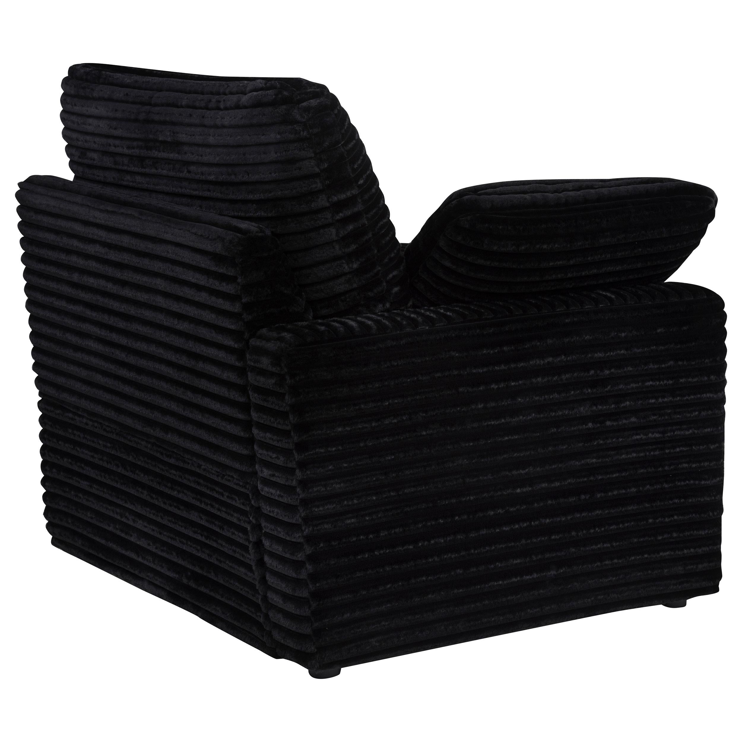  Coaster Furniture Collins 610360LRP Modular LAF Power Recliner - Black IMAGE 2