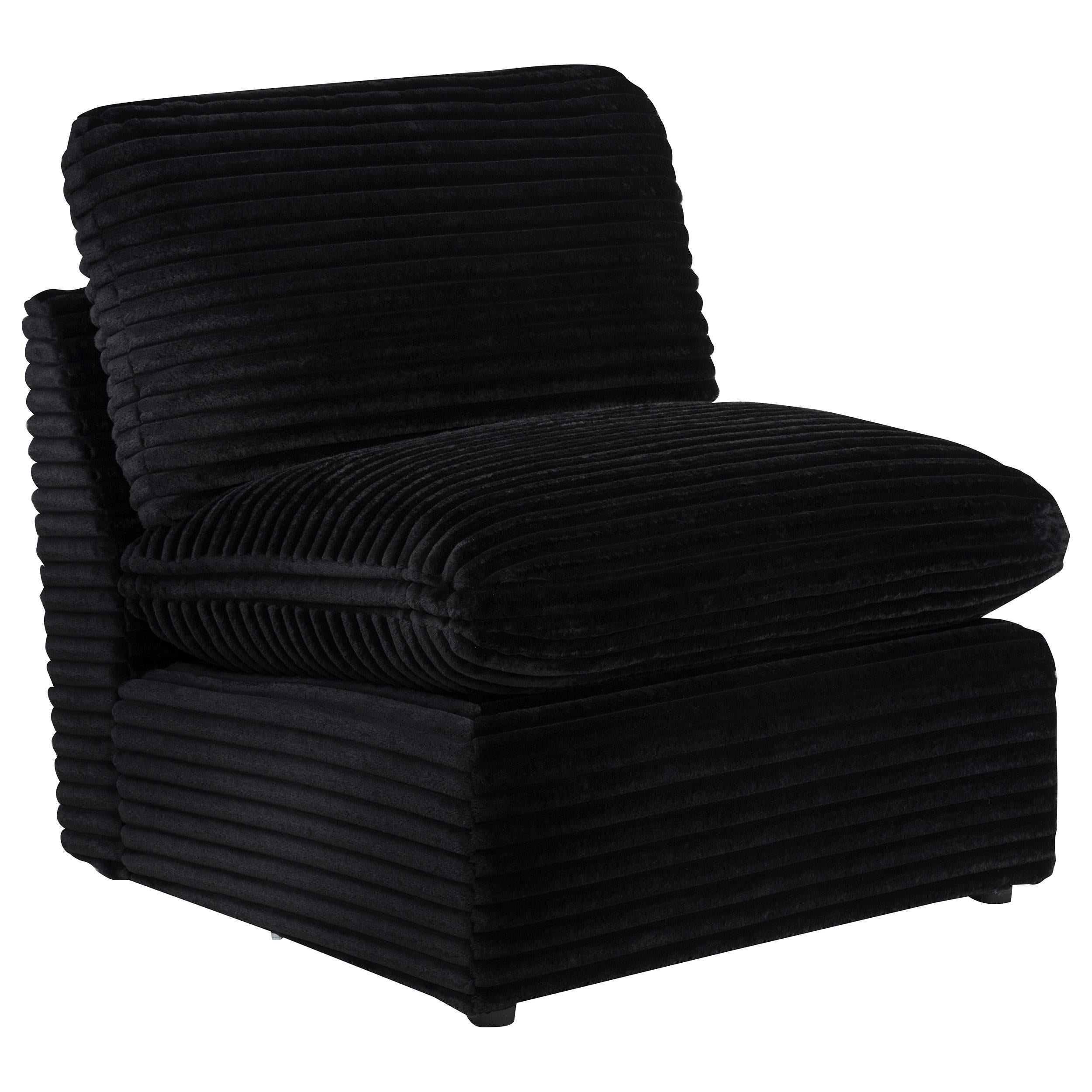  Coaster Furniture Collins 610360P 5-piece Modular Power Reclining Sectional - Black IMAGE 5