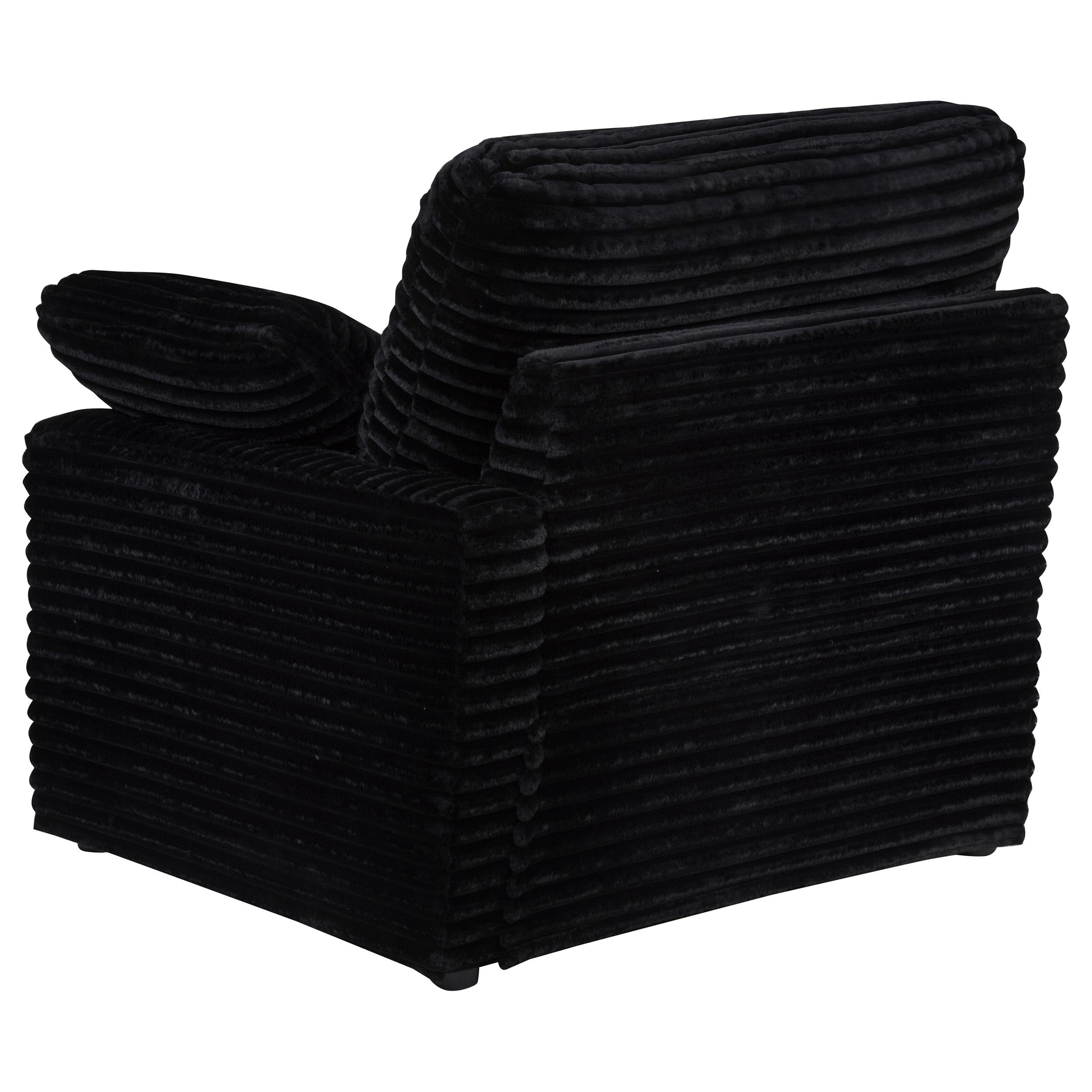  Coaster Furniture Collins 610360RRP Modular RAF Power Recliner - Black IMAGE 10