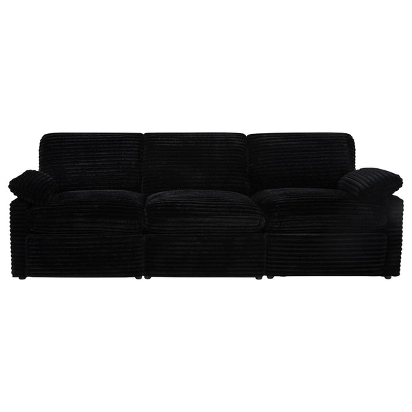 Coaster Furniture Collins 610361P Modular Power Sofa - Black