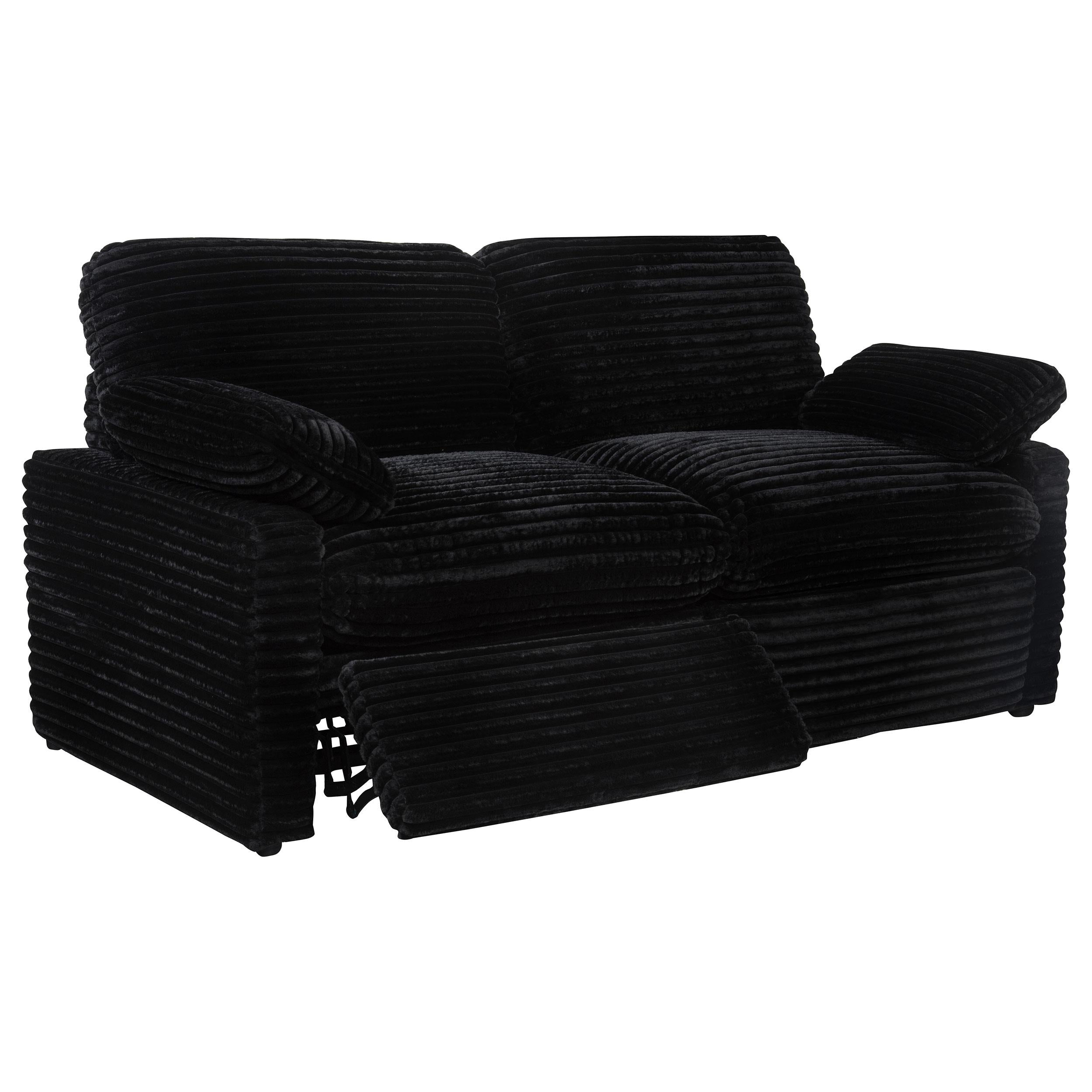  Coaster Furniture Collins 610362P Modular Power Loveseat - Black IMAGE 13
