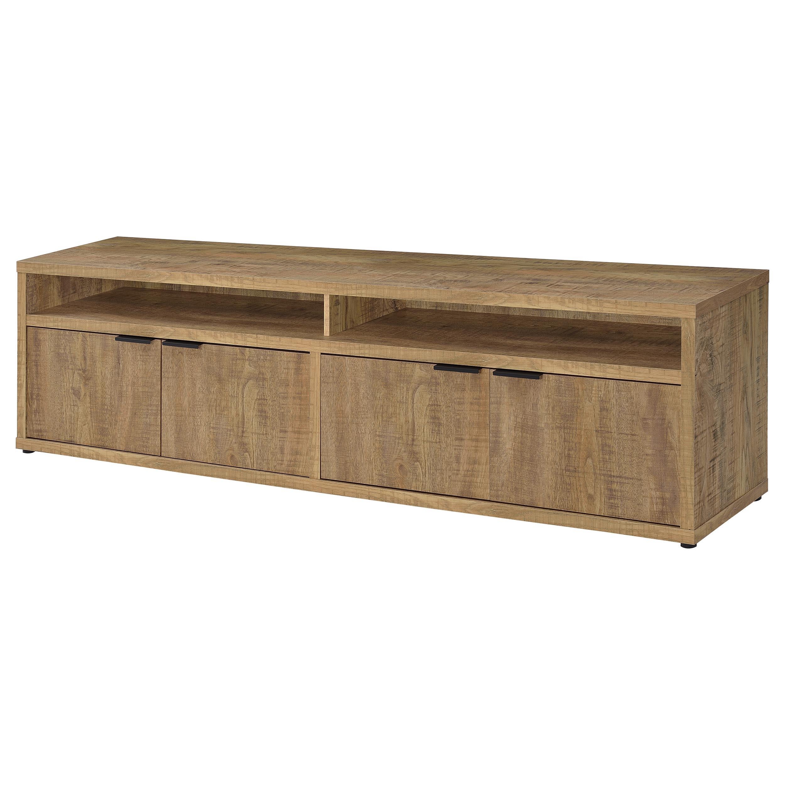  Coaster Furniture Tabby 700933 79-inch 4-door Engineered Wood TV Stand Media Console - Mango IMAGE 7