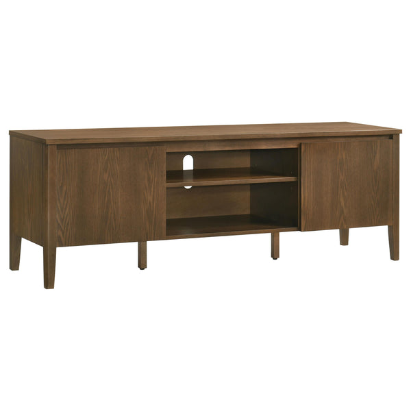 Coaster Furniture Thori 701672 63-inch 2-door TV Stand Media Console - Dark Brown
