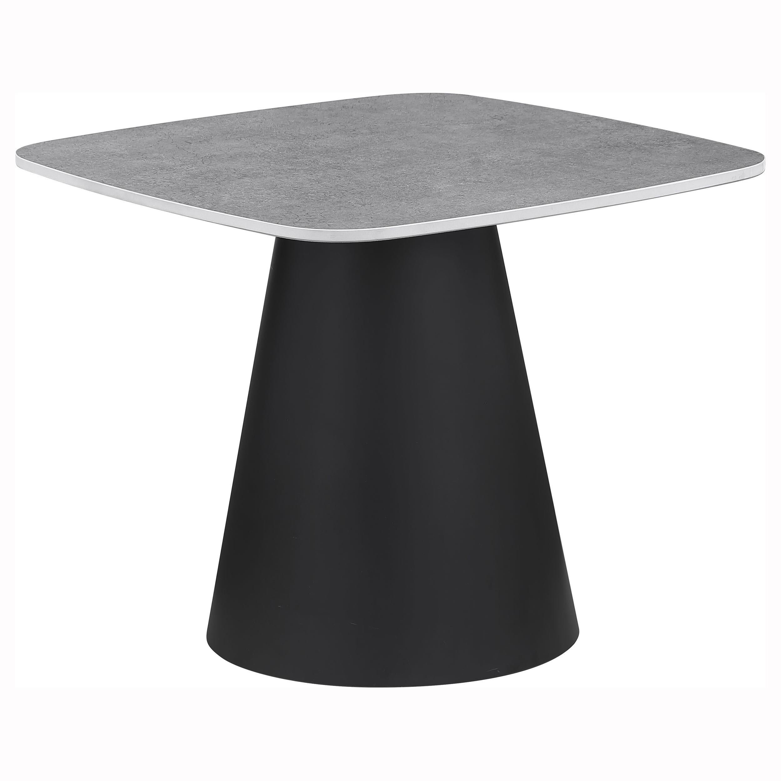  Coaster Furniture Eason 703500 2-piece Cocktail Coffee Table Set - Concrete/Black IMAGE 6
