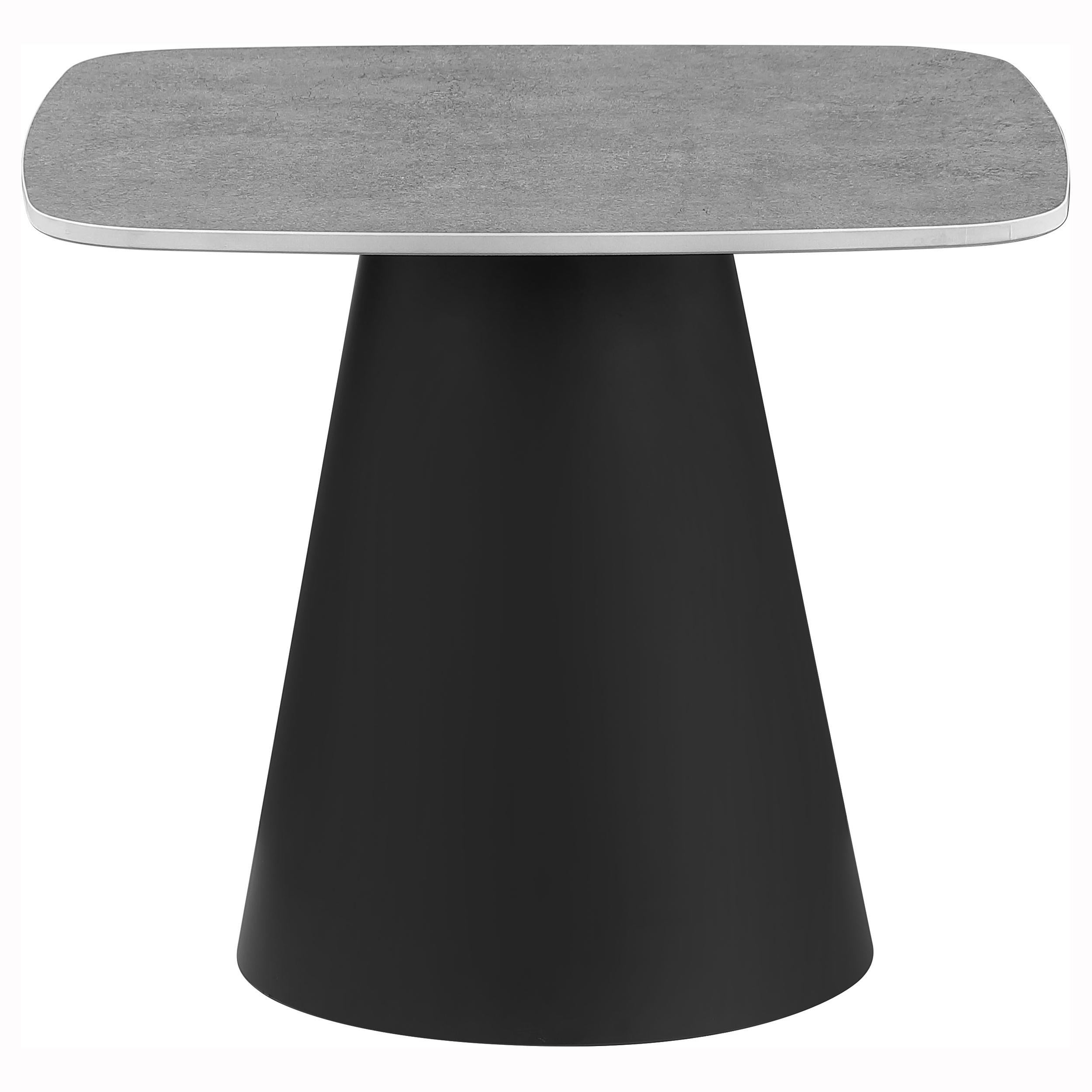  Coaster Furniture Eason 703500 2-piece Cocktail Coffee Table Set - Concrete/Black IMAGE 7