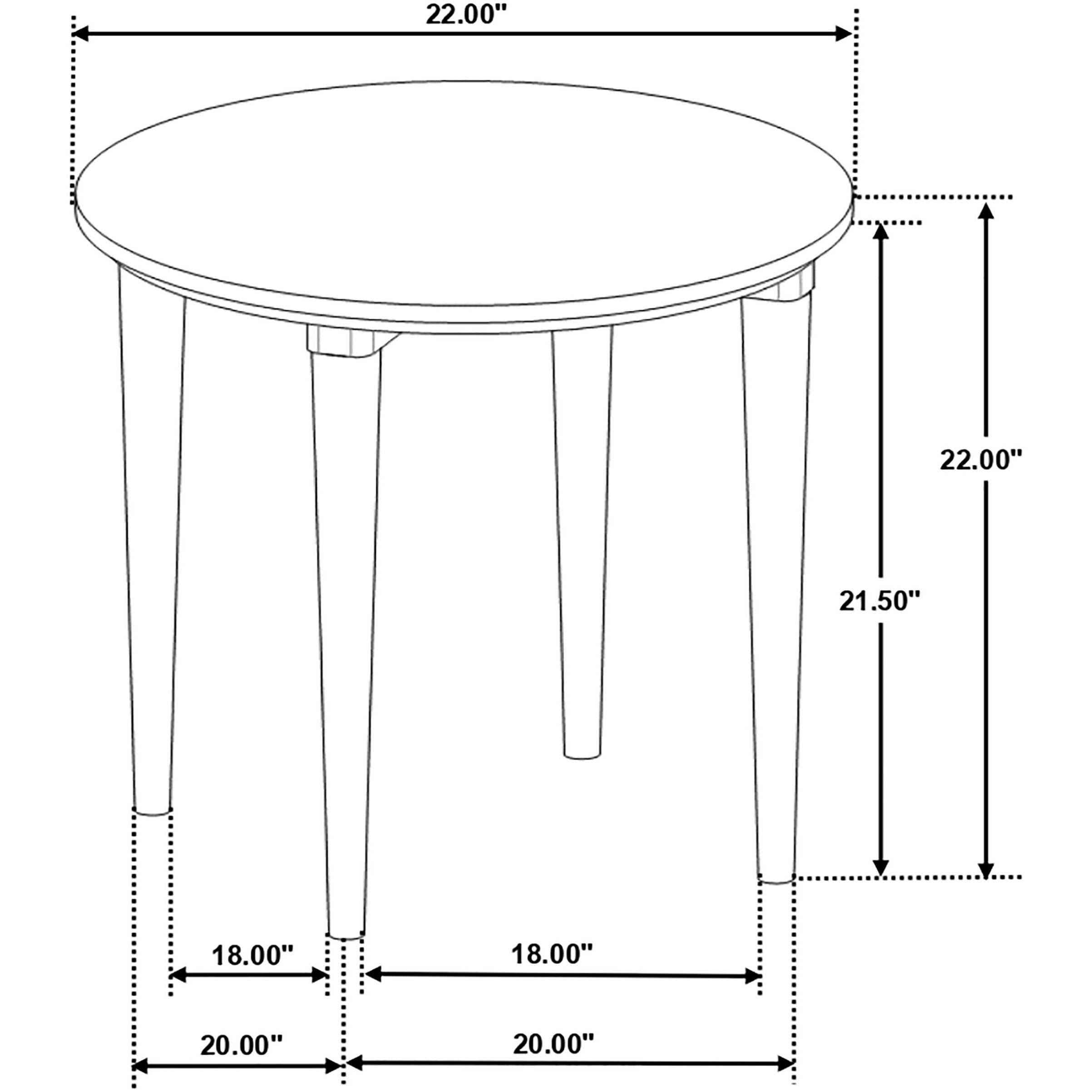  Coaster Furniture Aldis 703718-S3 3-piece Coffee and End Table Set - White IMAGE 9