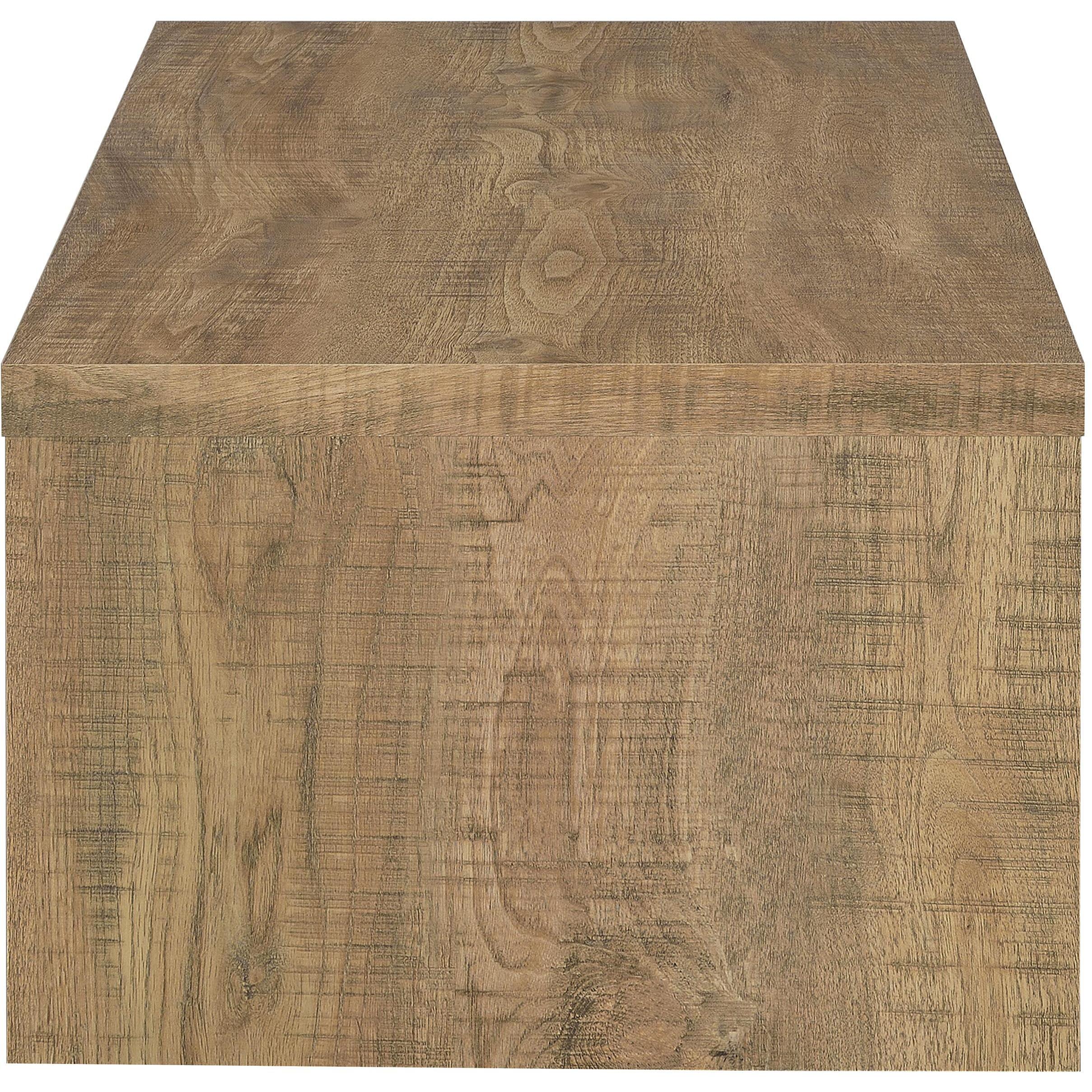  Coaster Furniture Lynette 704128-S2 2-piece Rectangular Coffee and End Table Set - Mango IMAGE 8