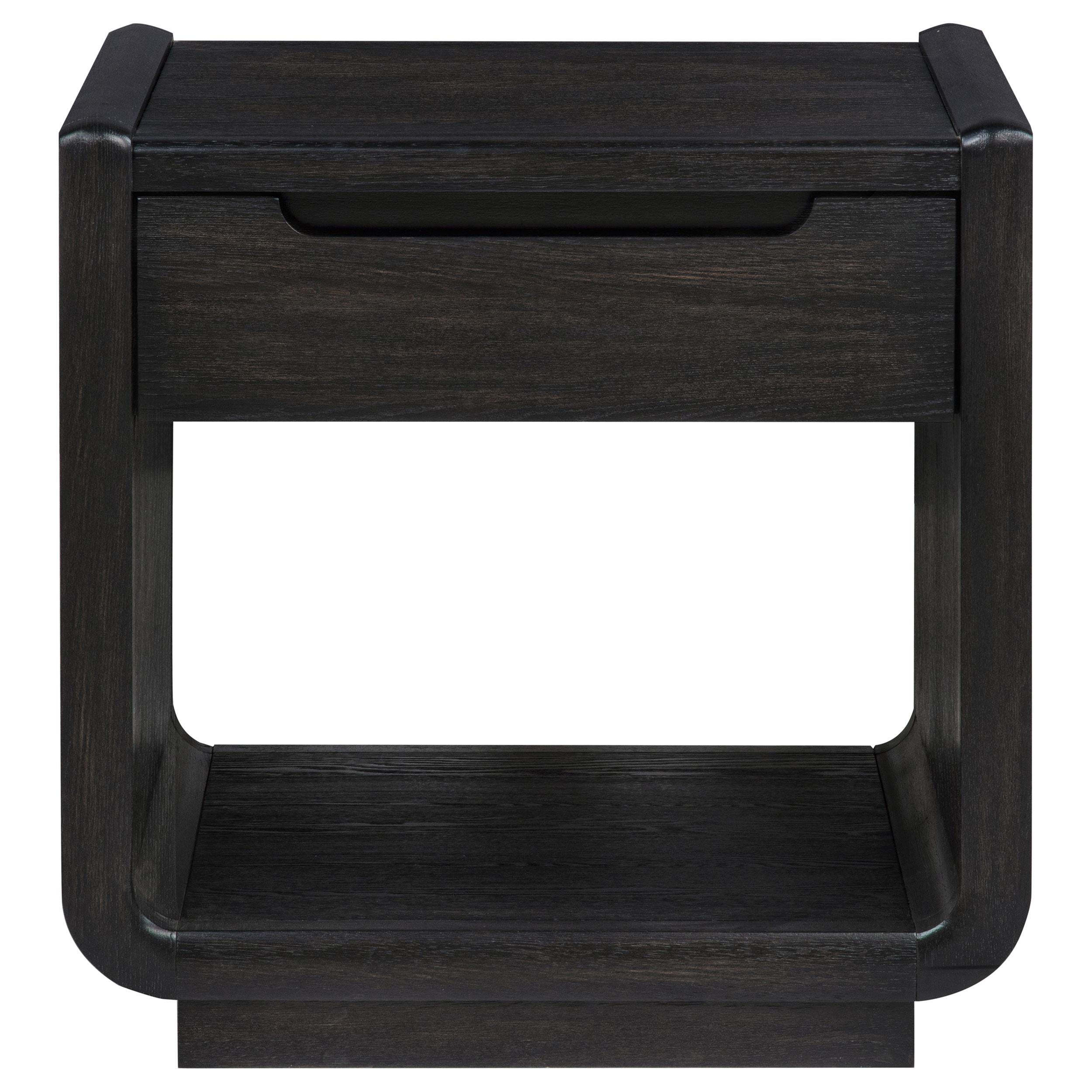  Coaster Furniture Leandro 704638-S2 2-piece Wood Coffee and End Table Set - Burnished Black IMAGE 13