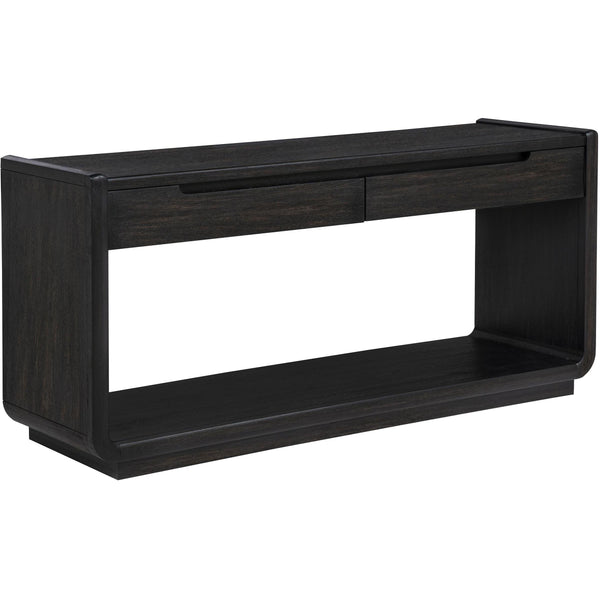 Coaster Furniture Leandro 704639 2-drawer Entryway Sofa Console Table - Burnished Black