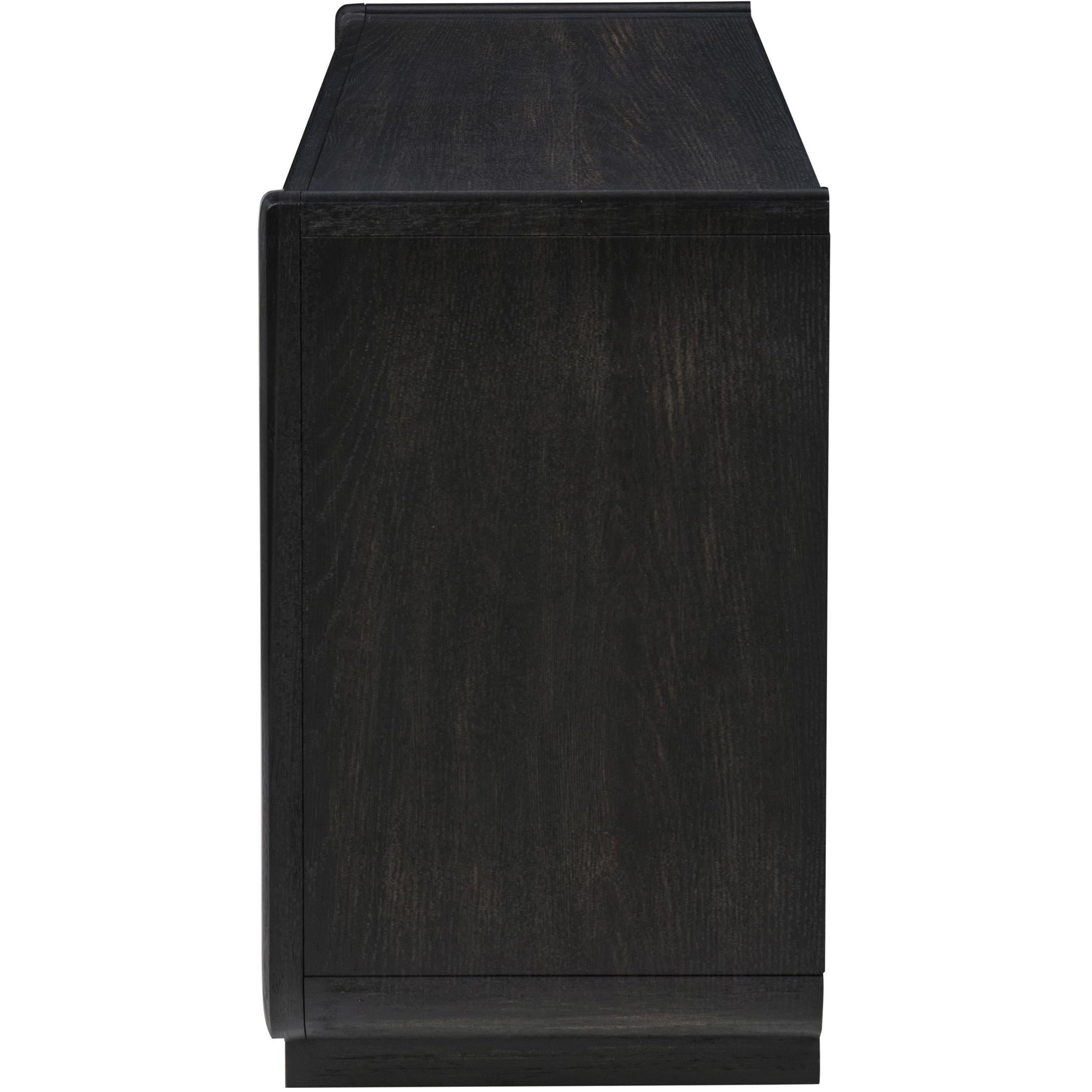  Coaster Furniture Leandro 704639 2-drawer Entryway Sofa Console Table - Burnished Black IMAGE 6
