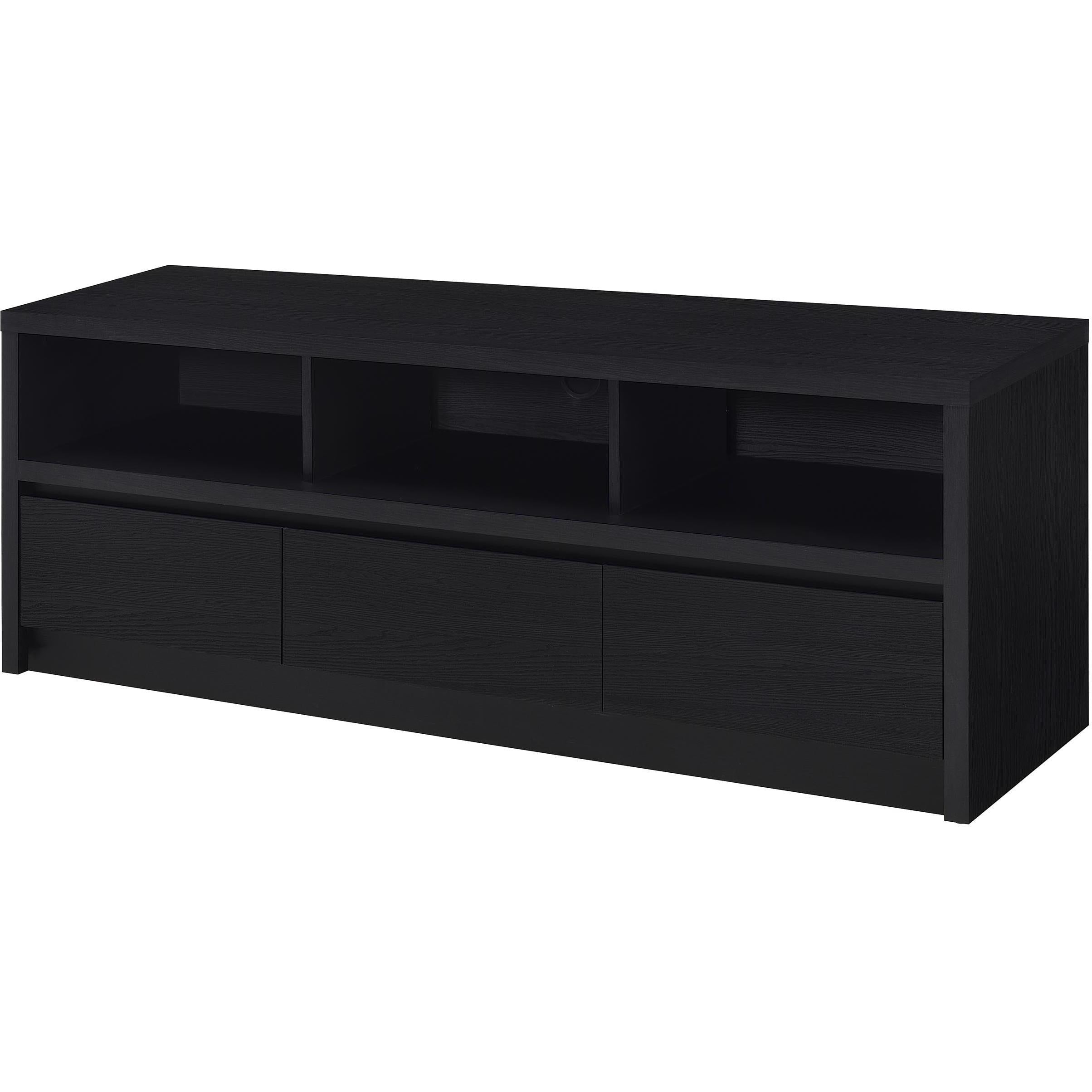  Coaster Furniture Rutland 705802 59-inch 3-drawer TV Stand Media Console - Black IMAGE 5